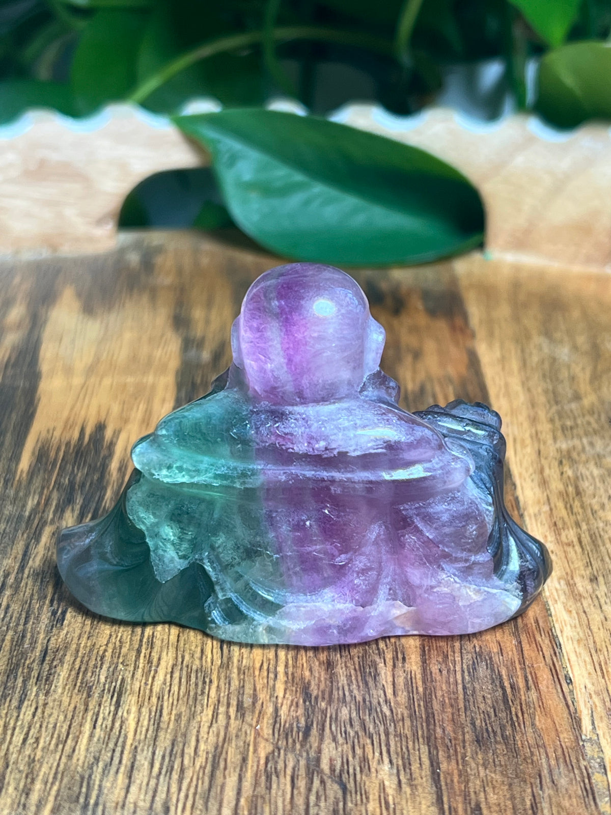 Fluorite Buddha: AB