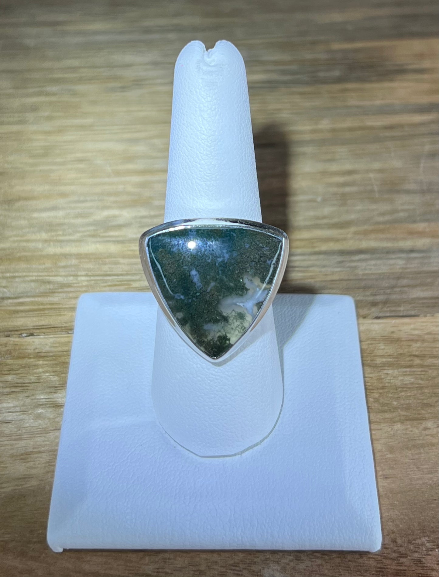 Moss Agate Rings