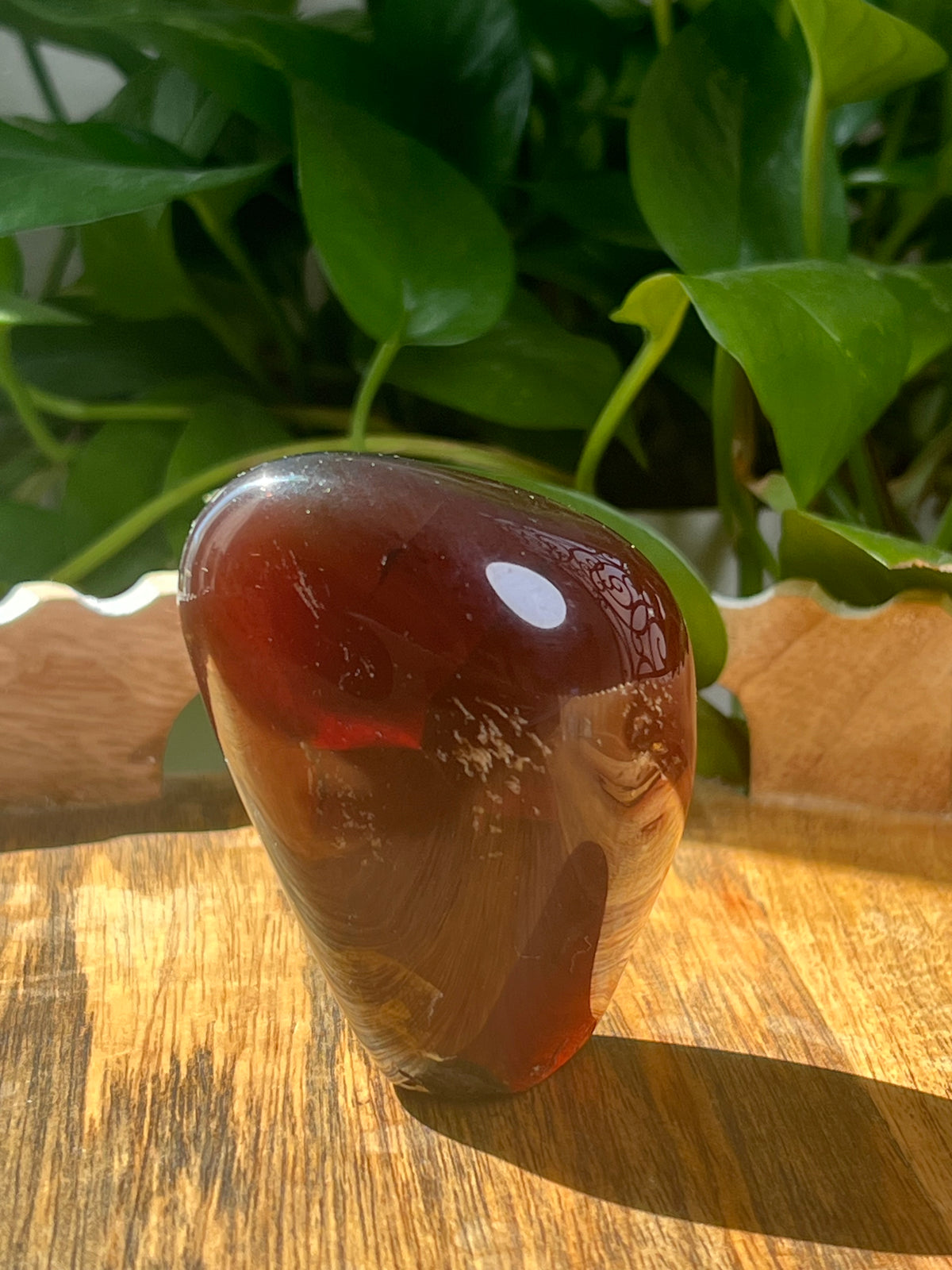 Blue Amber Freeform: R