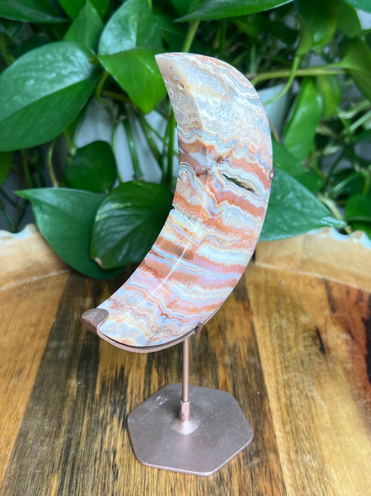 Crazy Lace Agate Moon: XV