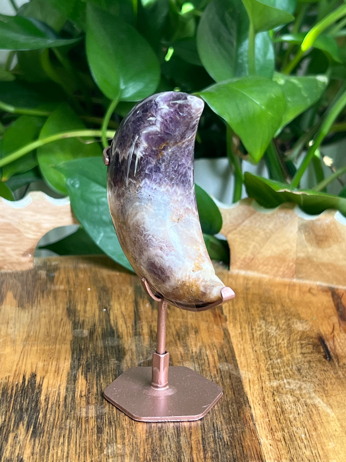 Indonesian Amethyst Puffy Moon: N