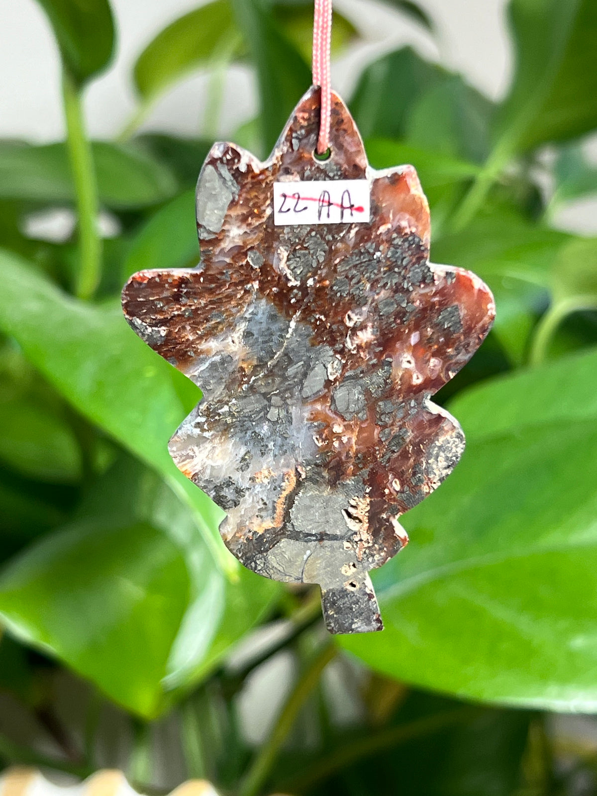 Marcasite Leaf Ornaments