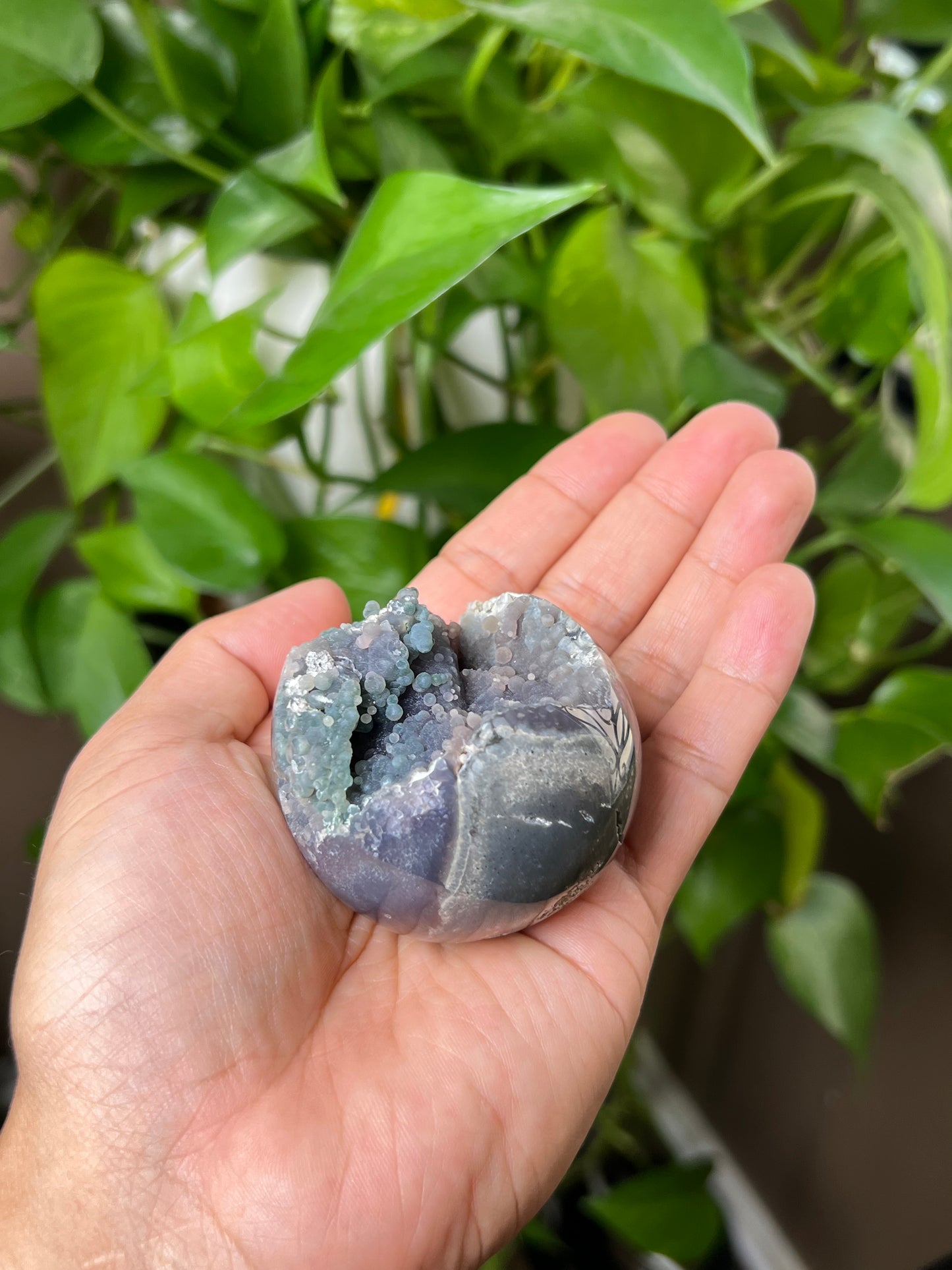 Grape Agate Sphere