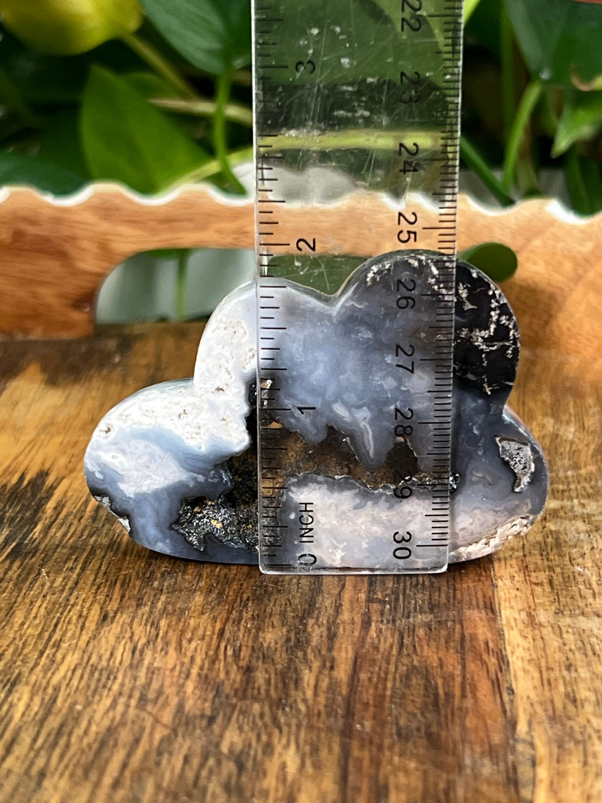 Blue Plume Agate Mini Clouds
