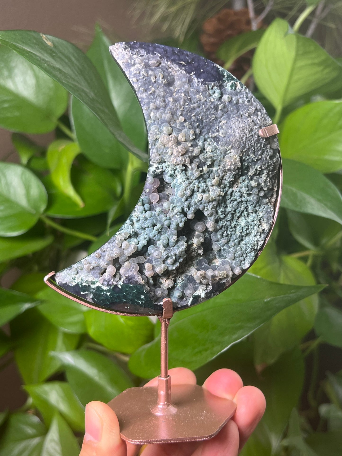 Grape Agate Moon