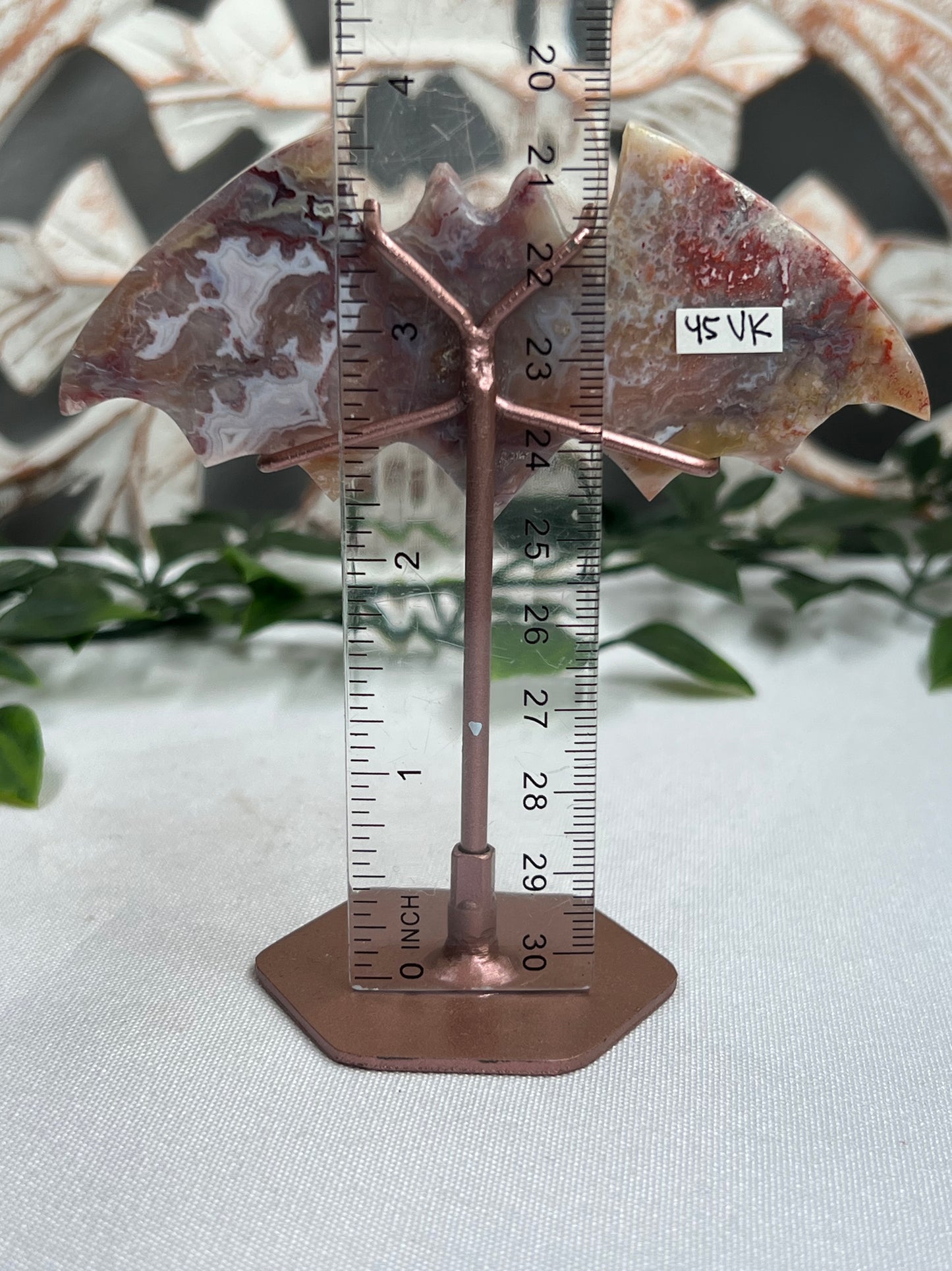 Sumatra Plume Agate Bat