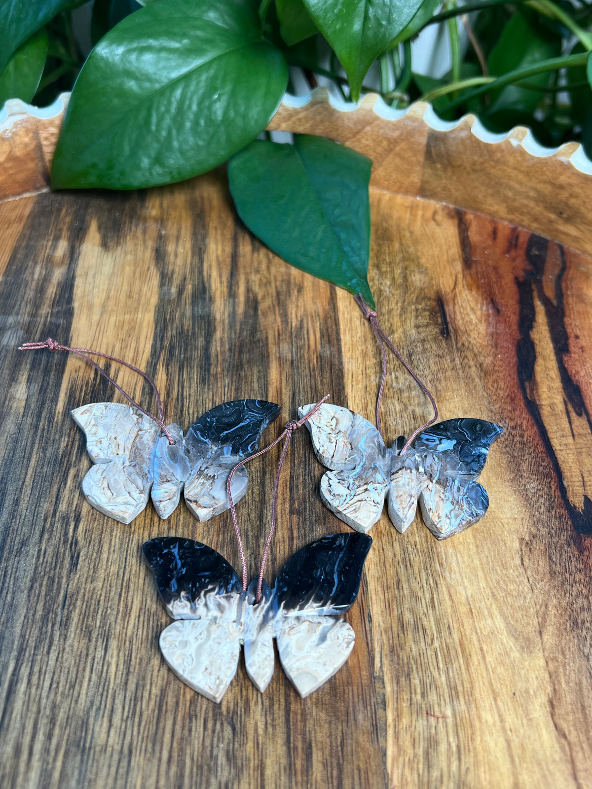 Palm Root Butterfly Ornaments