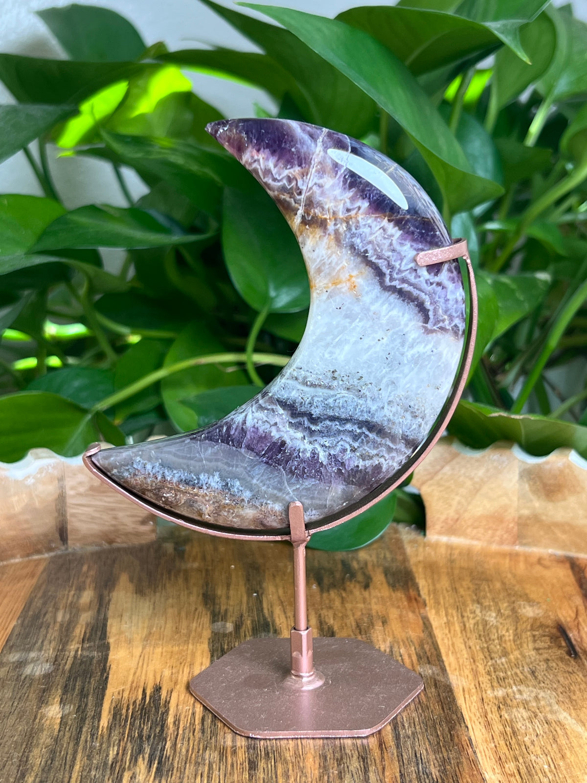 Indonesian Amethyst Moon: QR