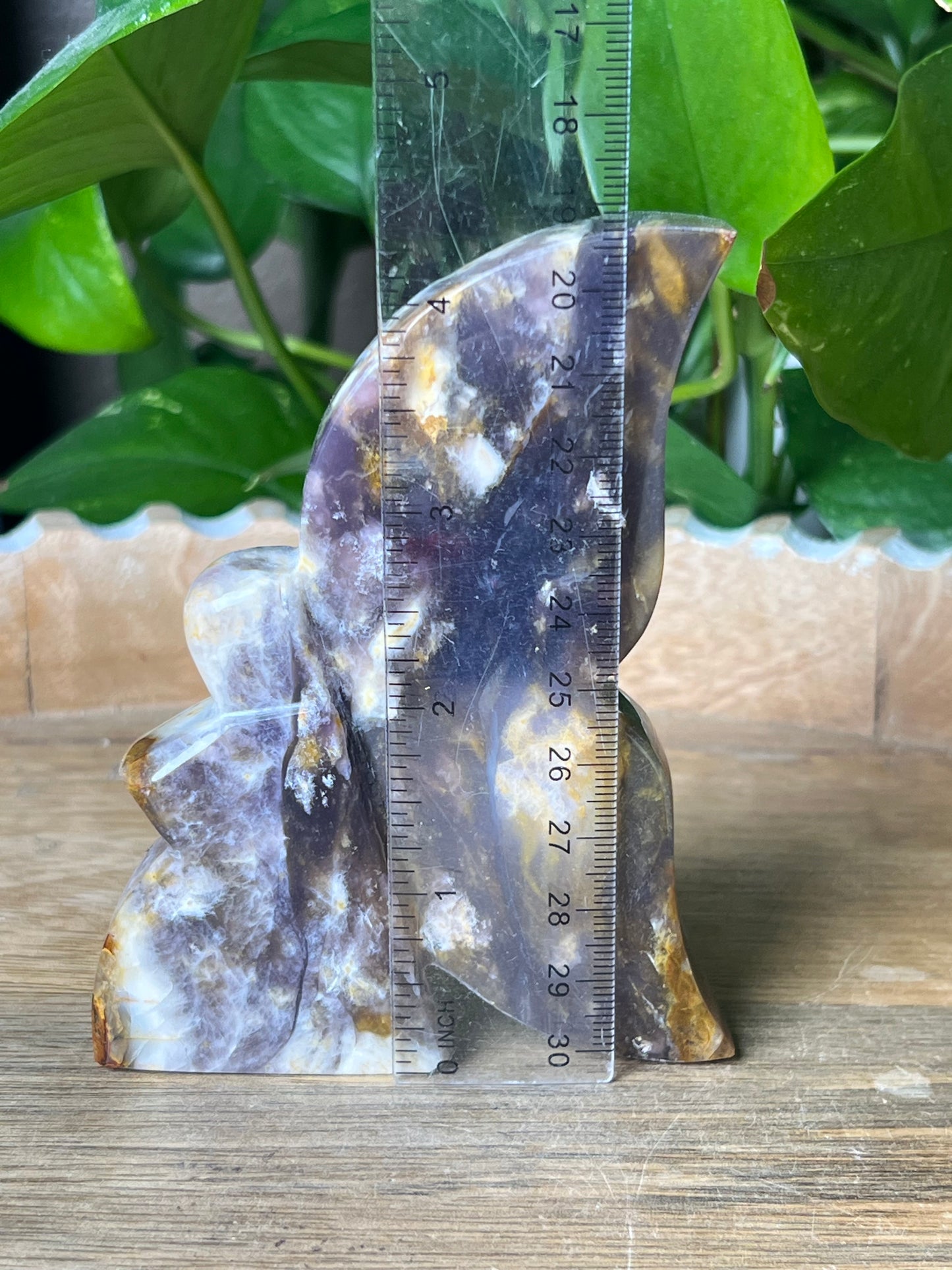 Purple Chalcedony Fairy