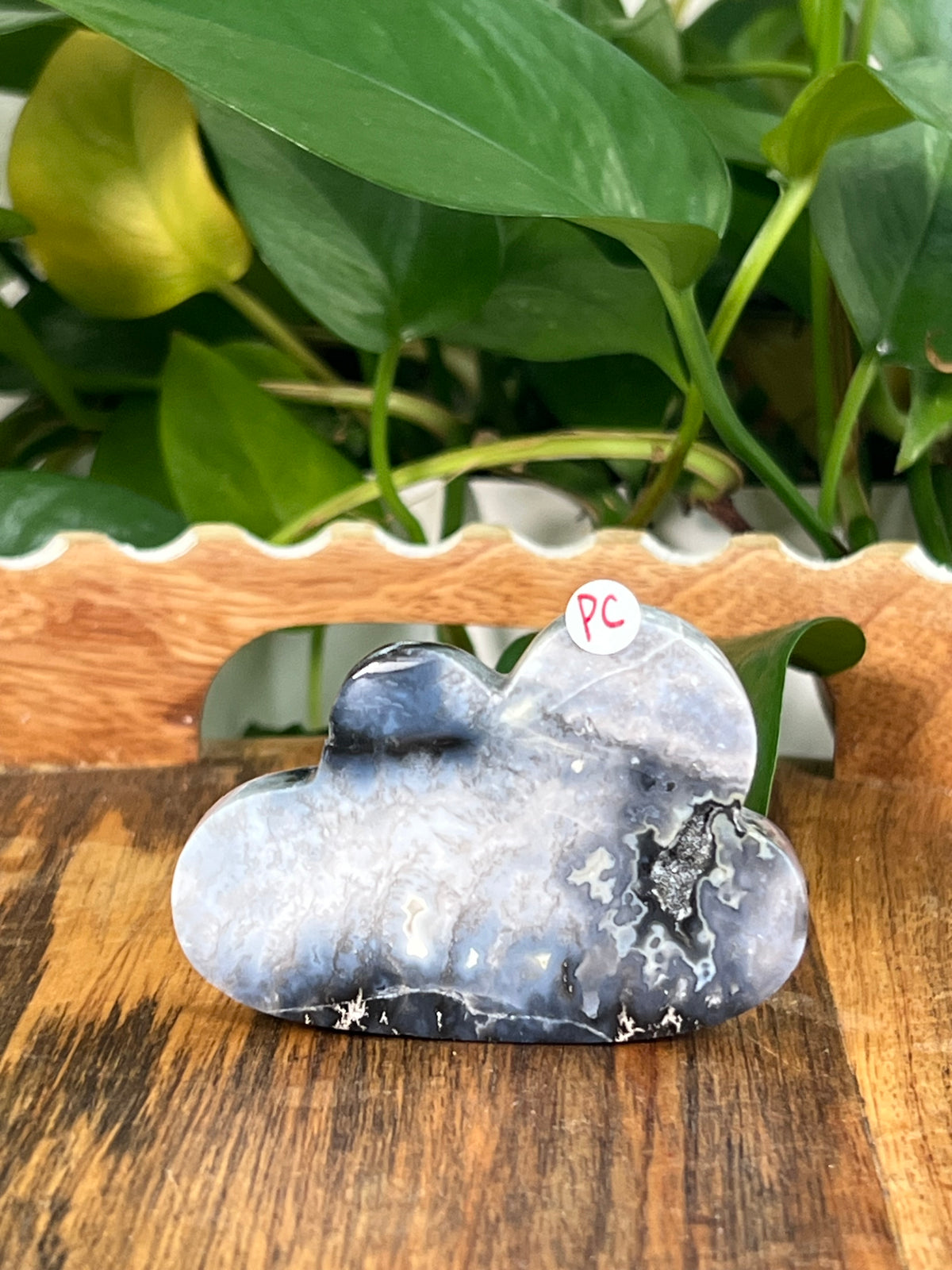 Blue Plume Agate Mini Clouds
