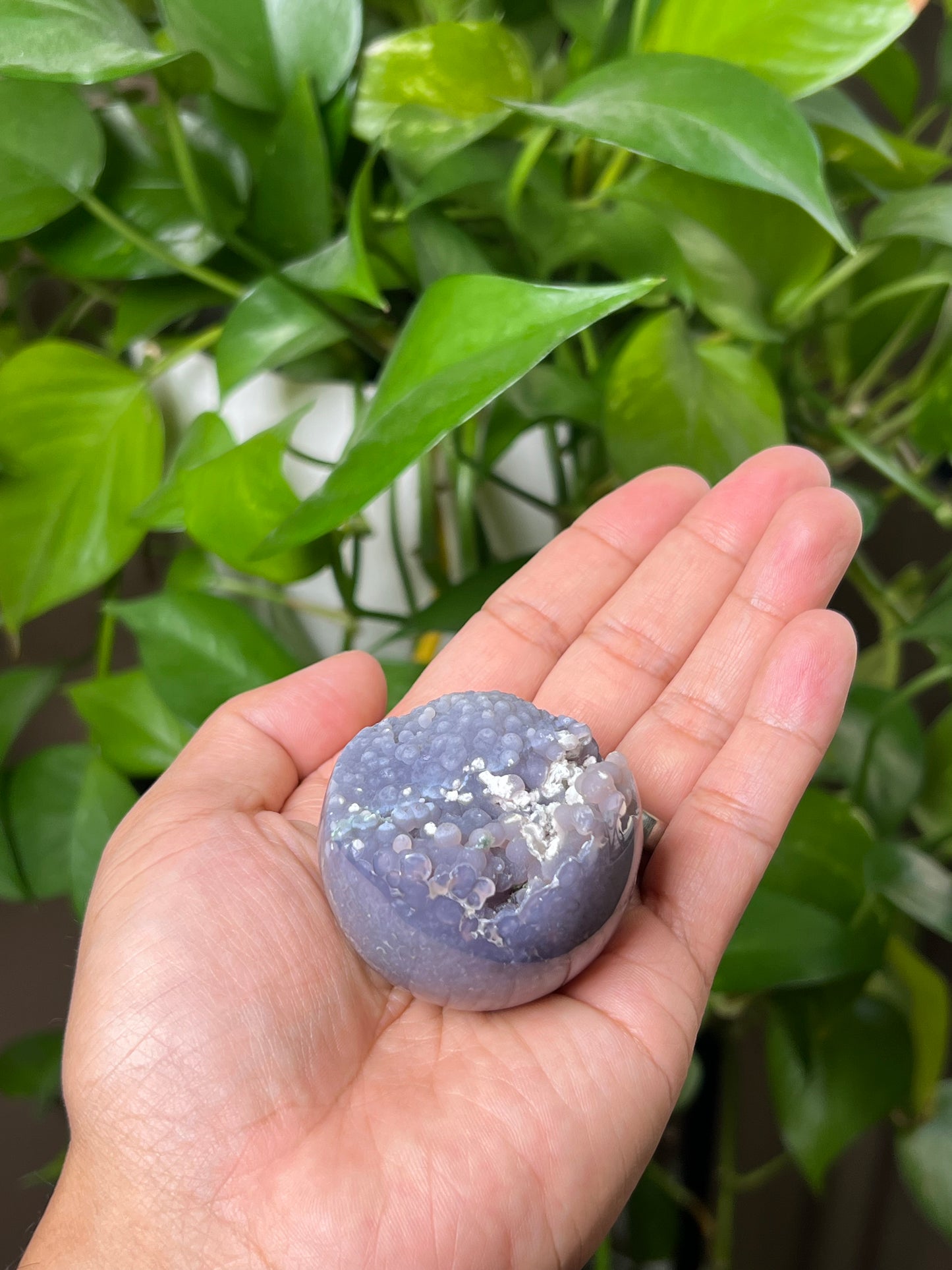 Grape Agate Sphere