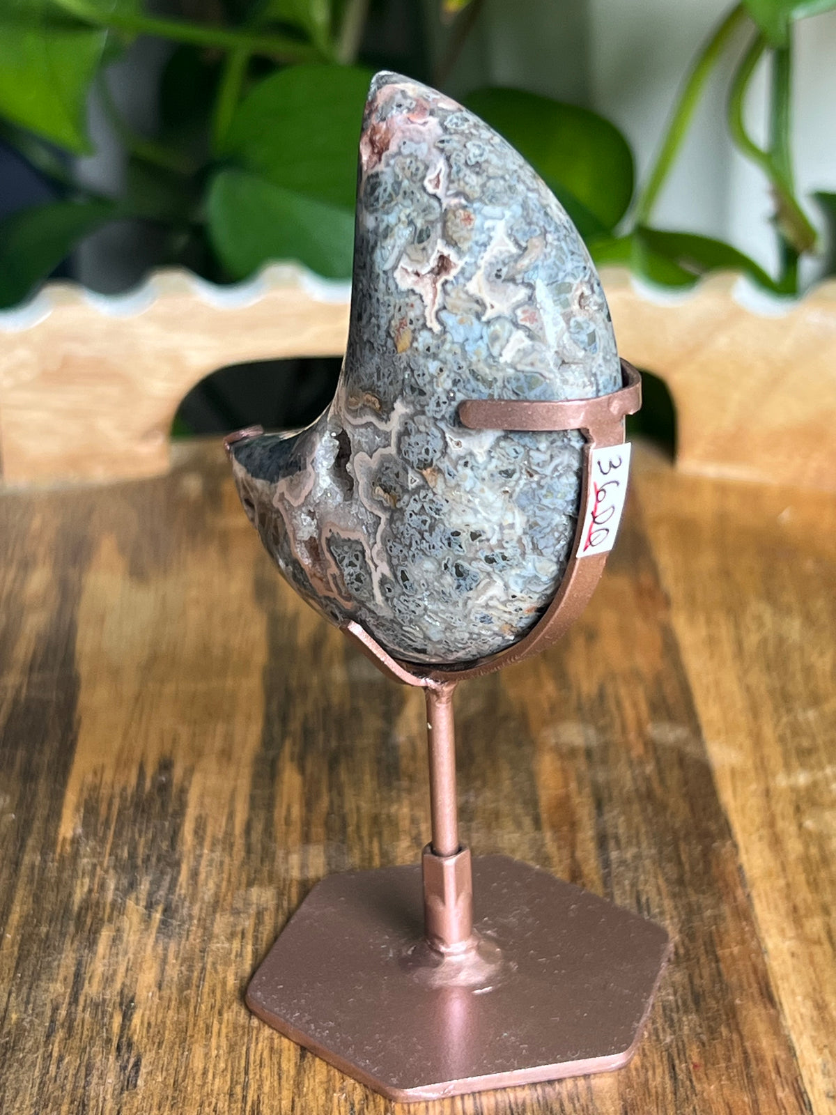 Marcasite Mini Puffy Moon: DQ