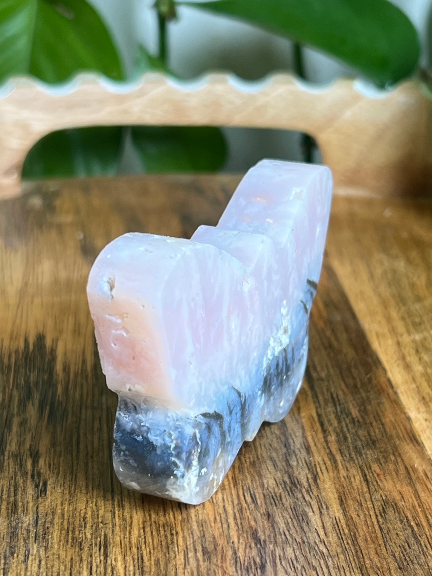 Rainbow Plume Agate Butterfly RK