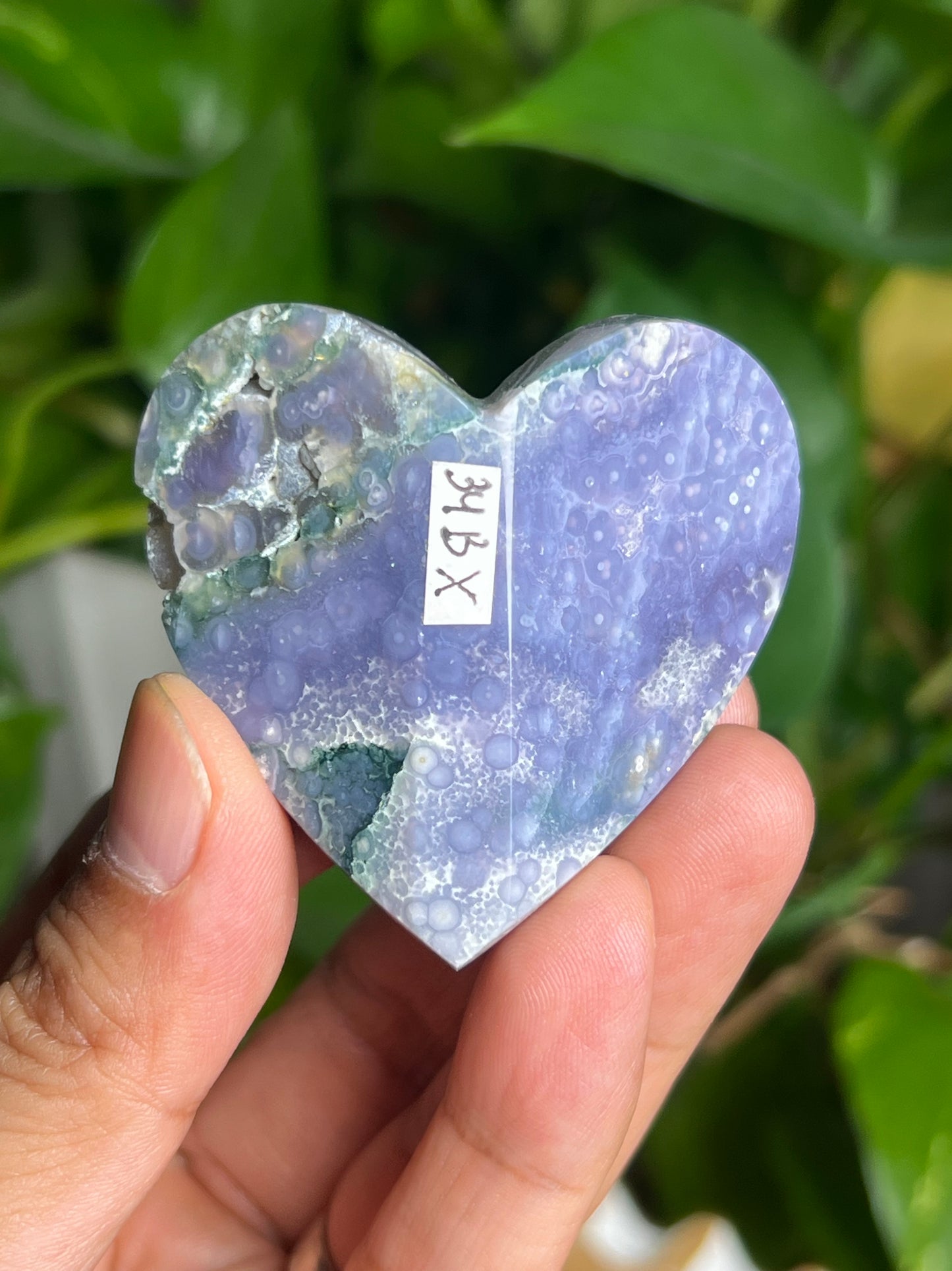 Grape Agate 3D Butterfly BX