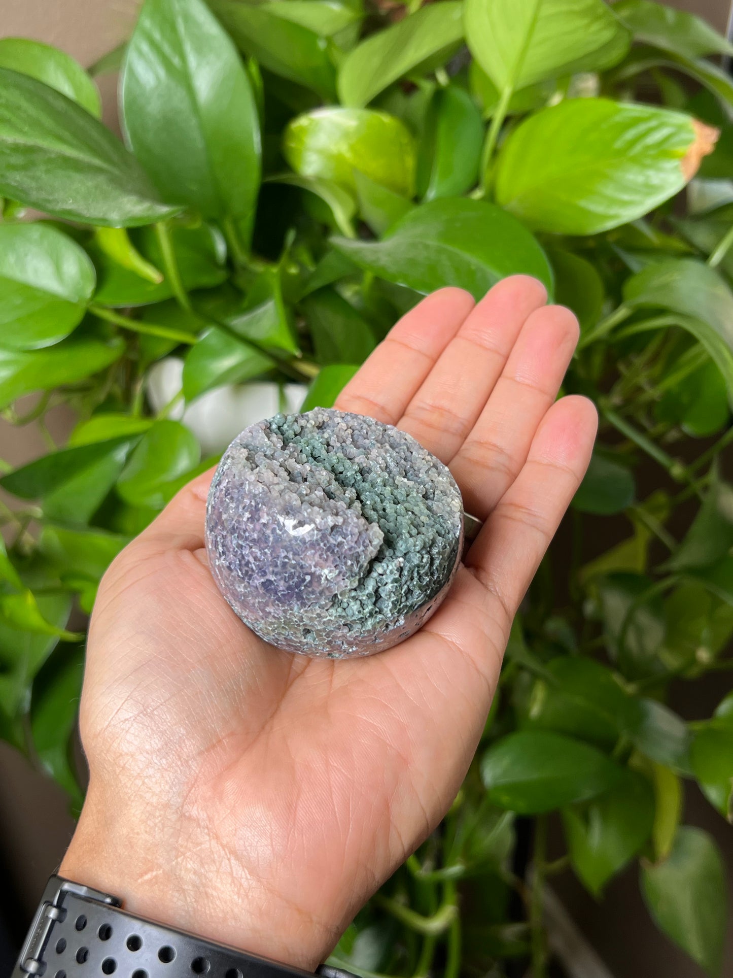 Grape Agate Sphere