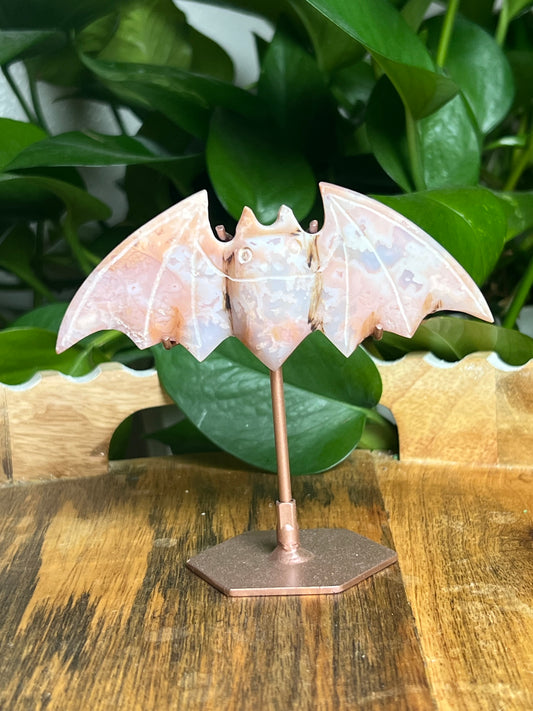 Pink Carnelian Bat: ME