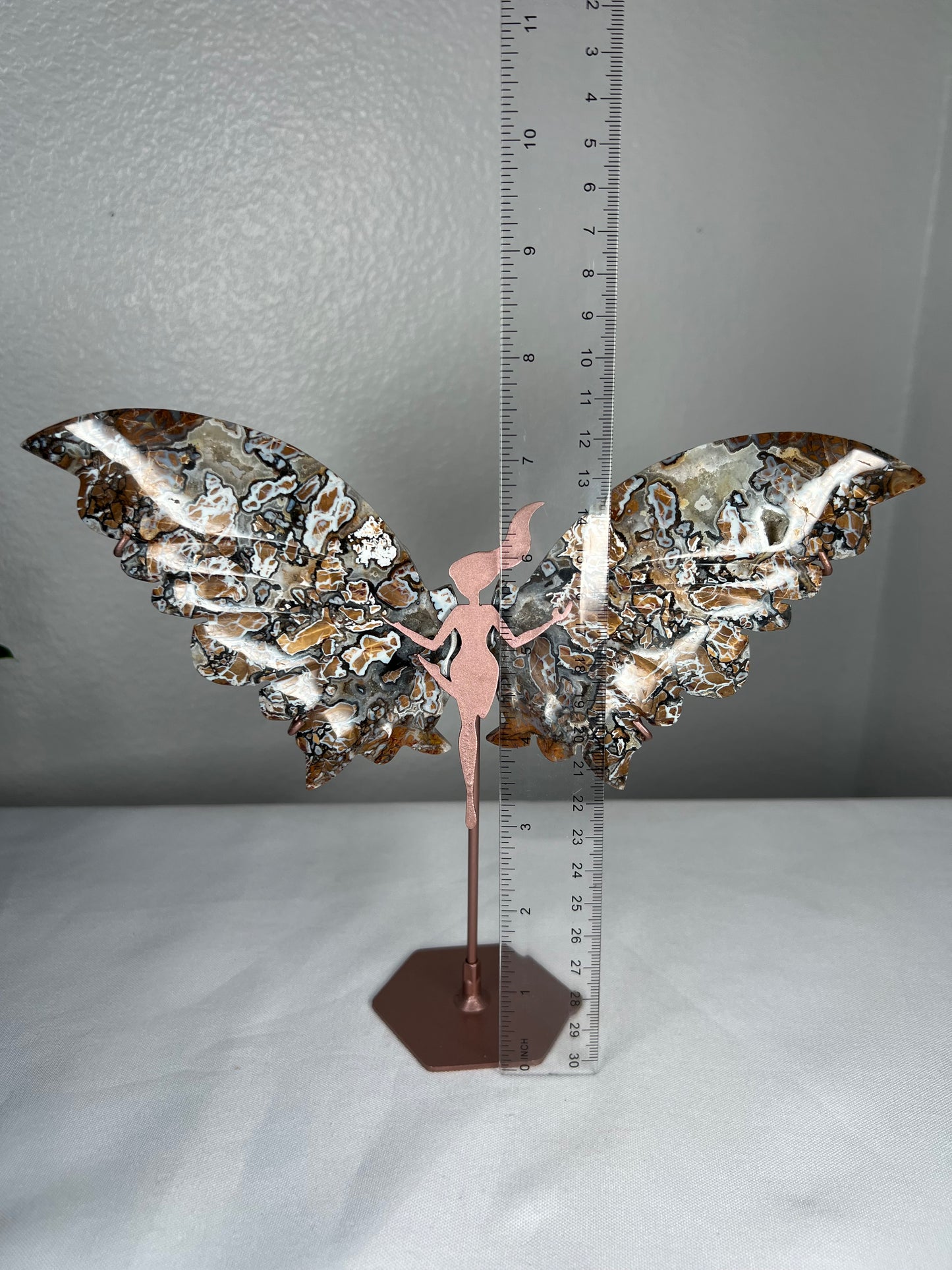 Indonesia Cotton Candy Agate Wings