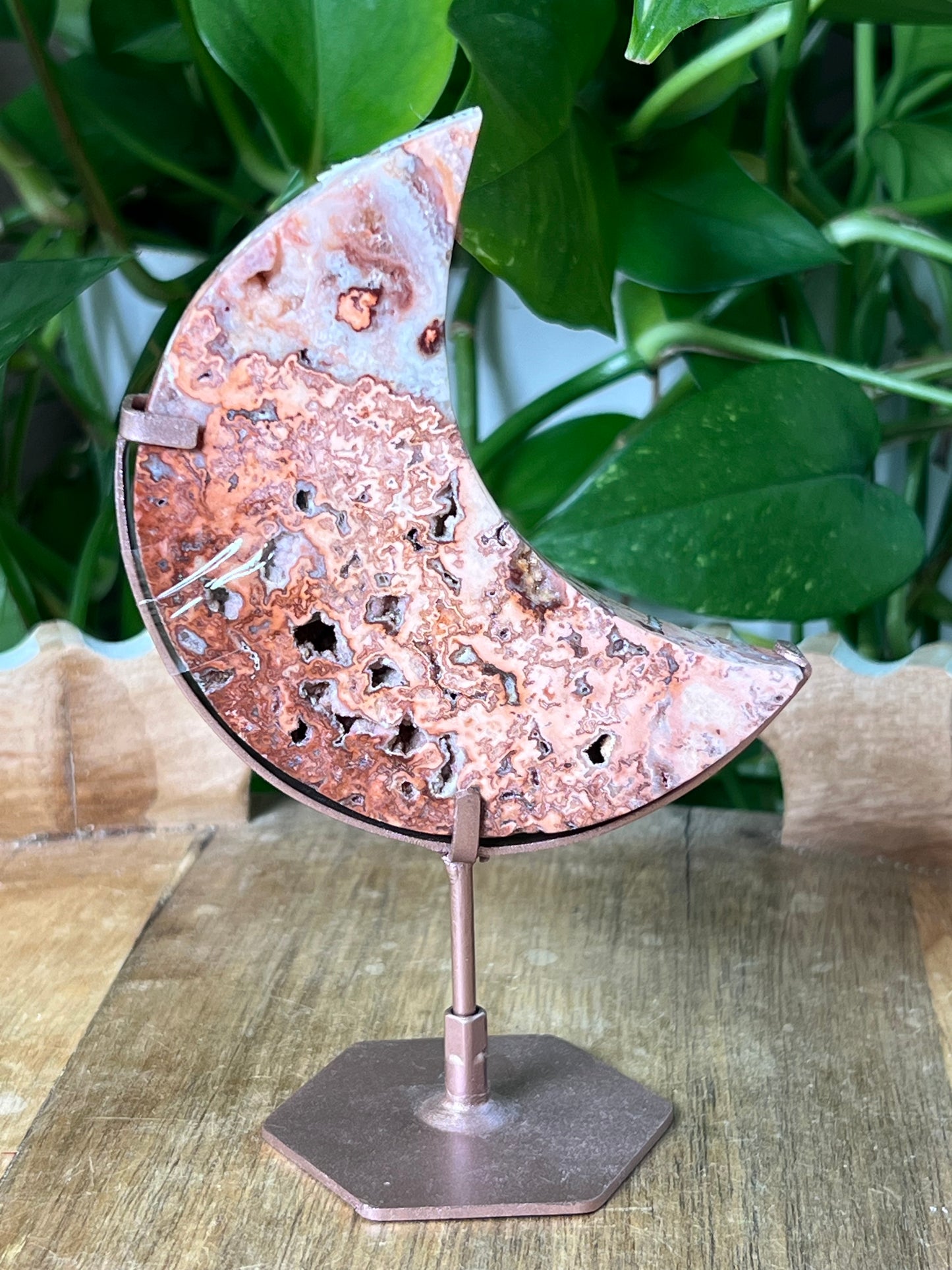 Crazy Lace Agate Moon