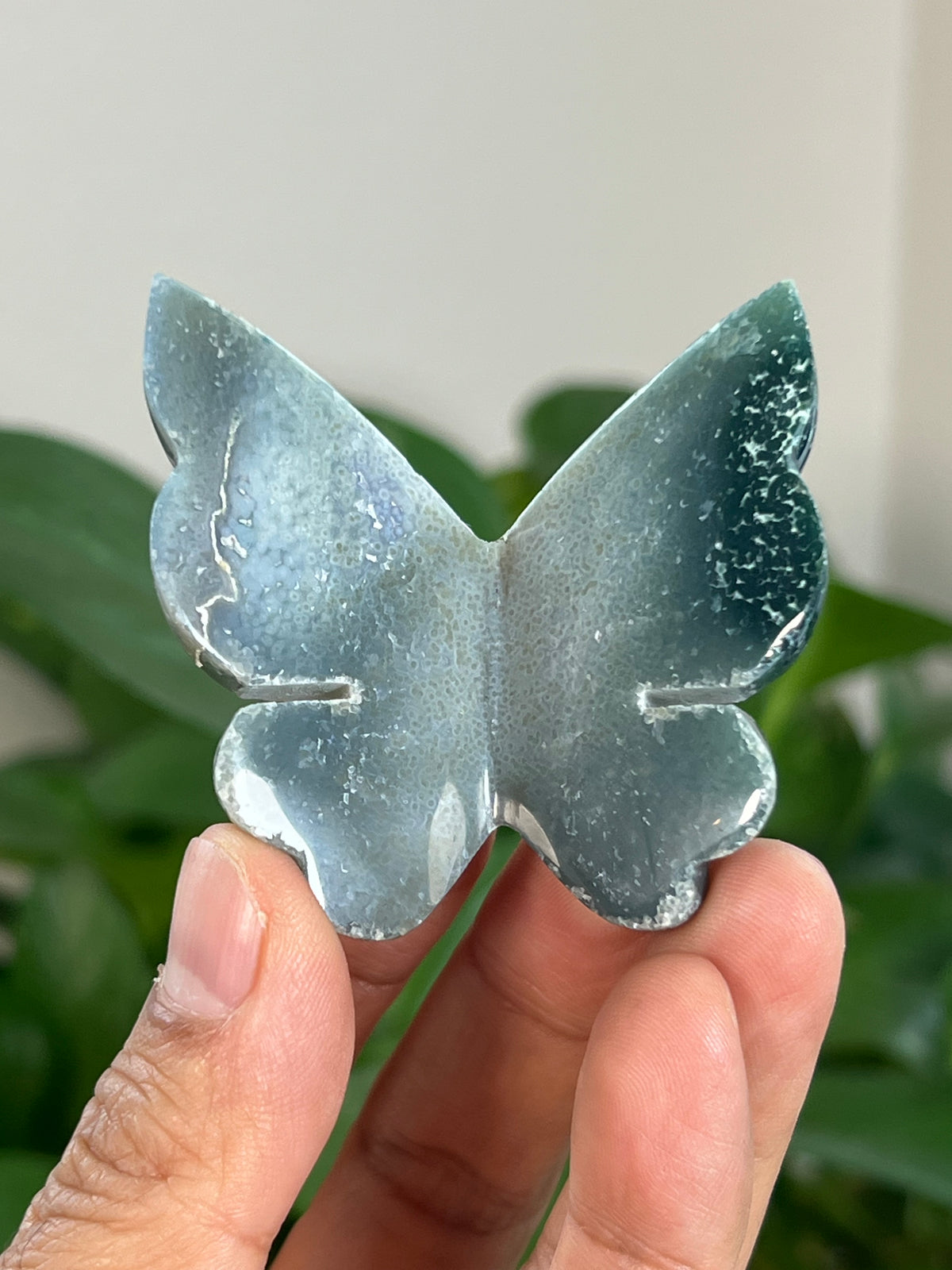Grape Agate 3D Butterflies