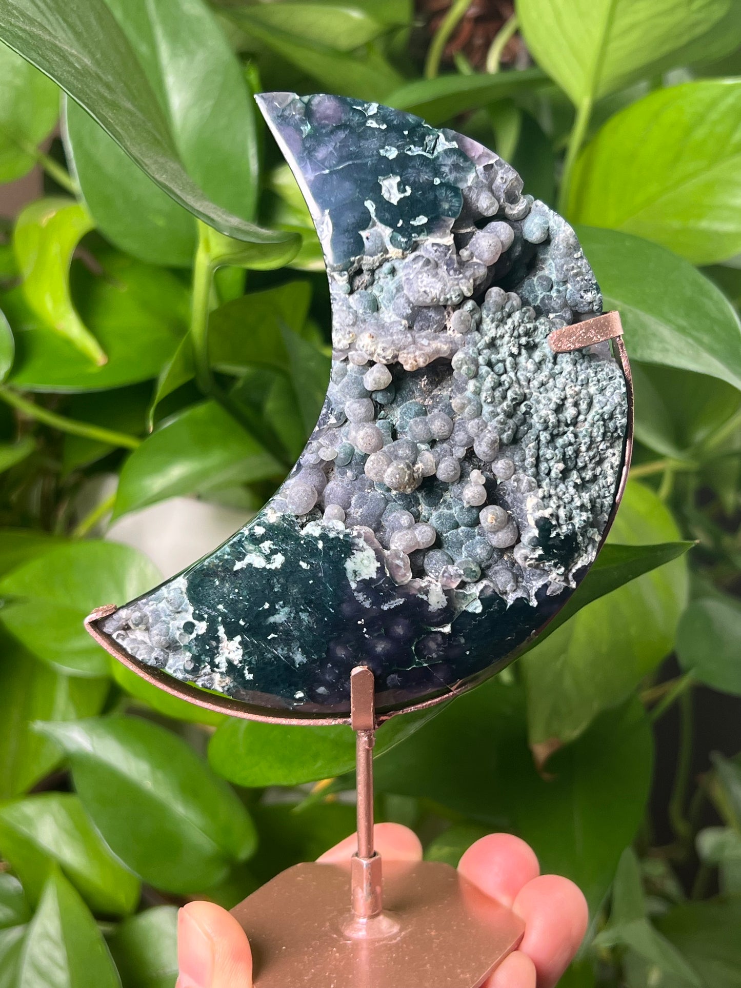 Grape Agate Moon