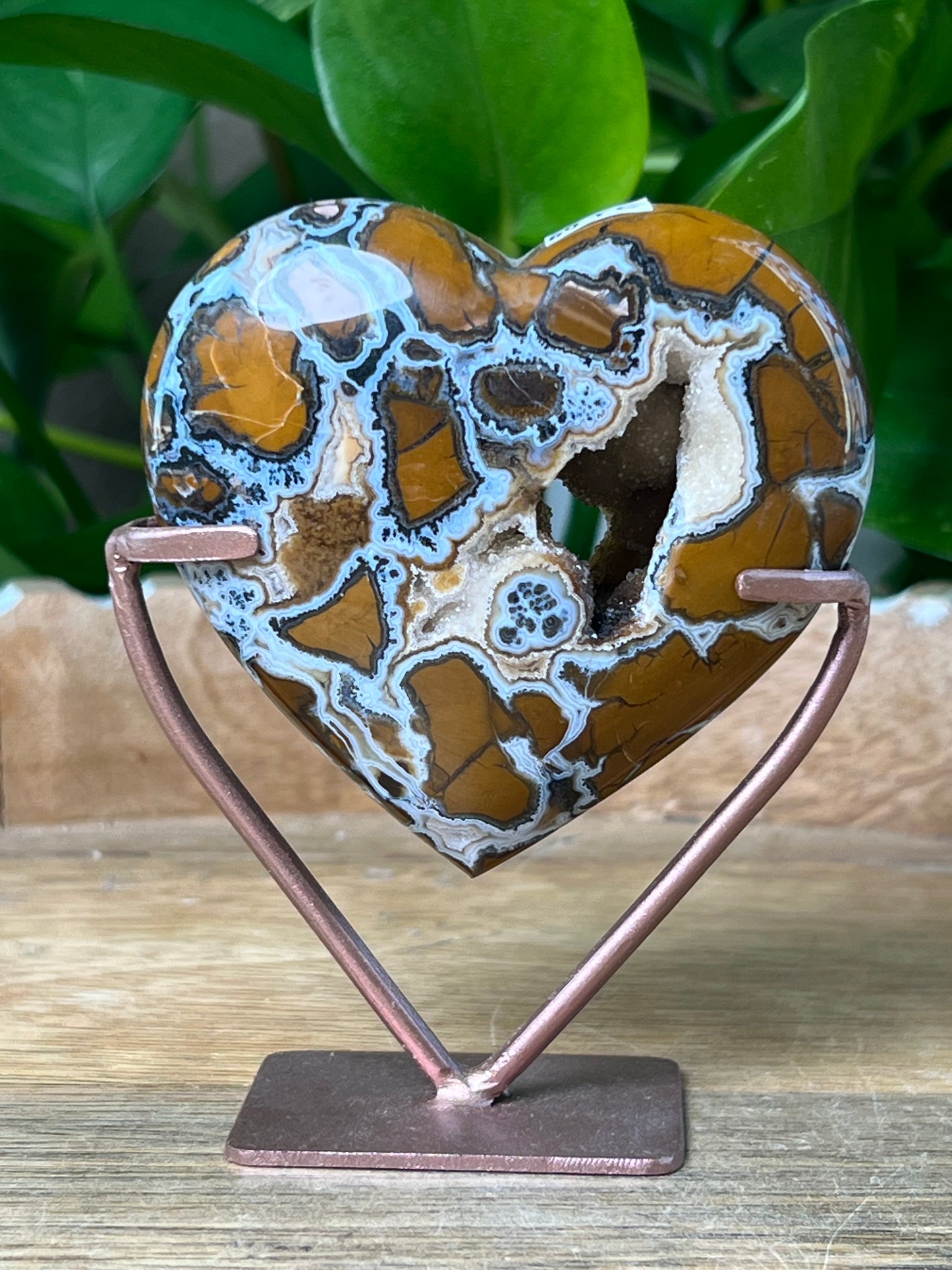 Brecciated Jasper Heart