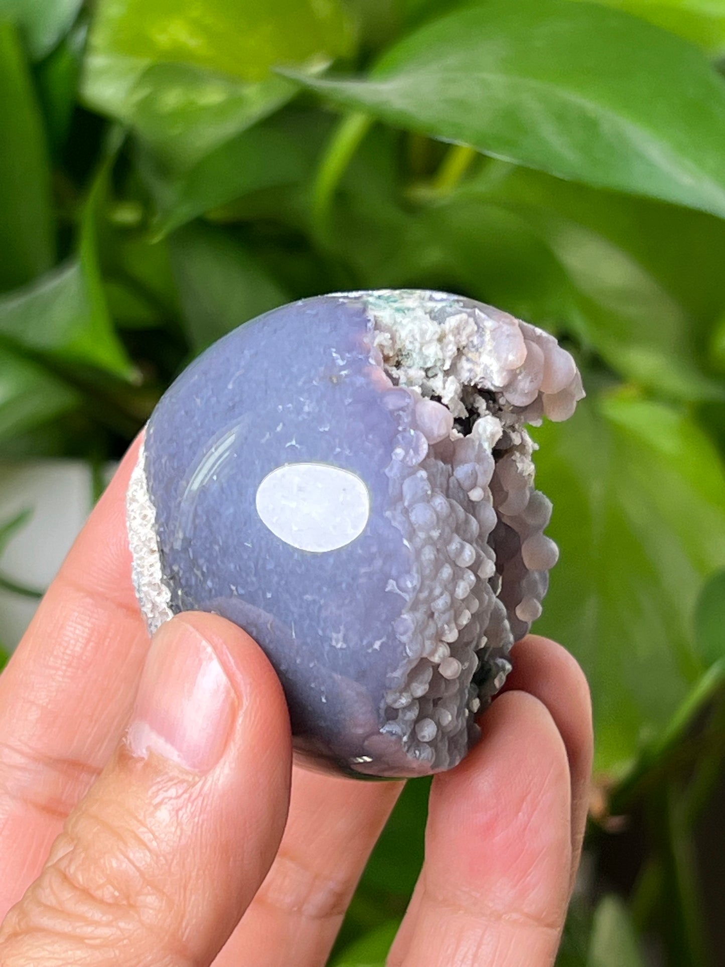 Grape Agate Sphere