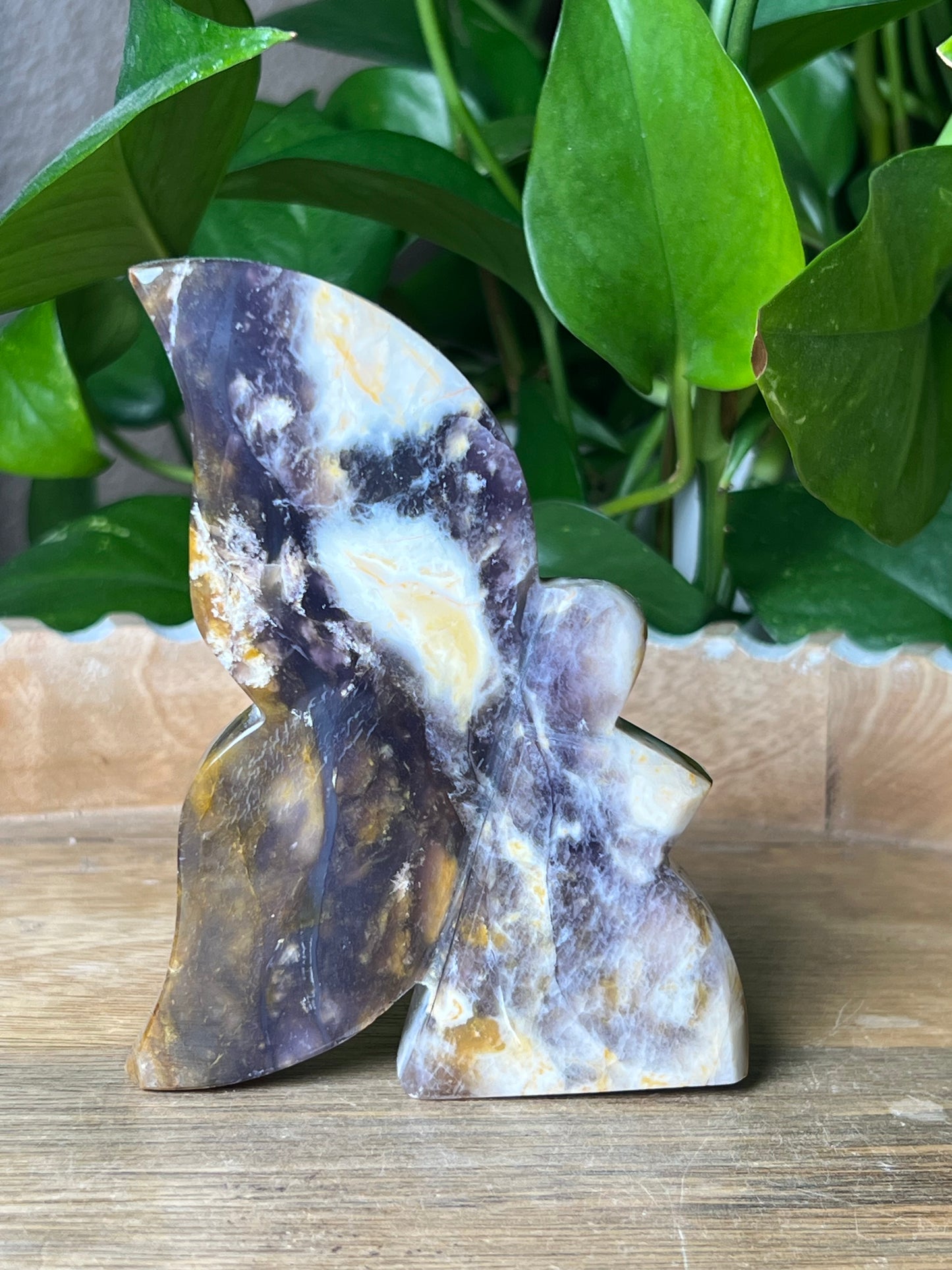 Purple Chalcedony Fairy