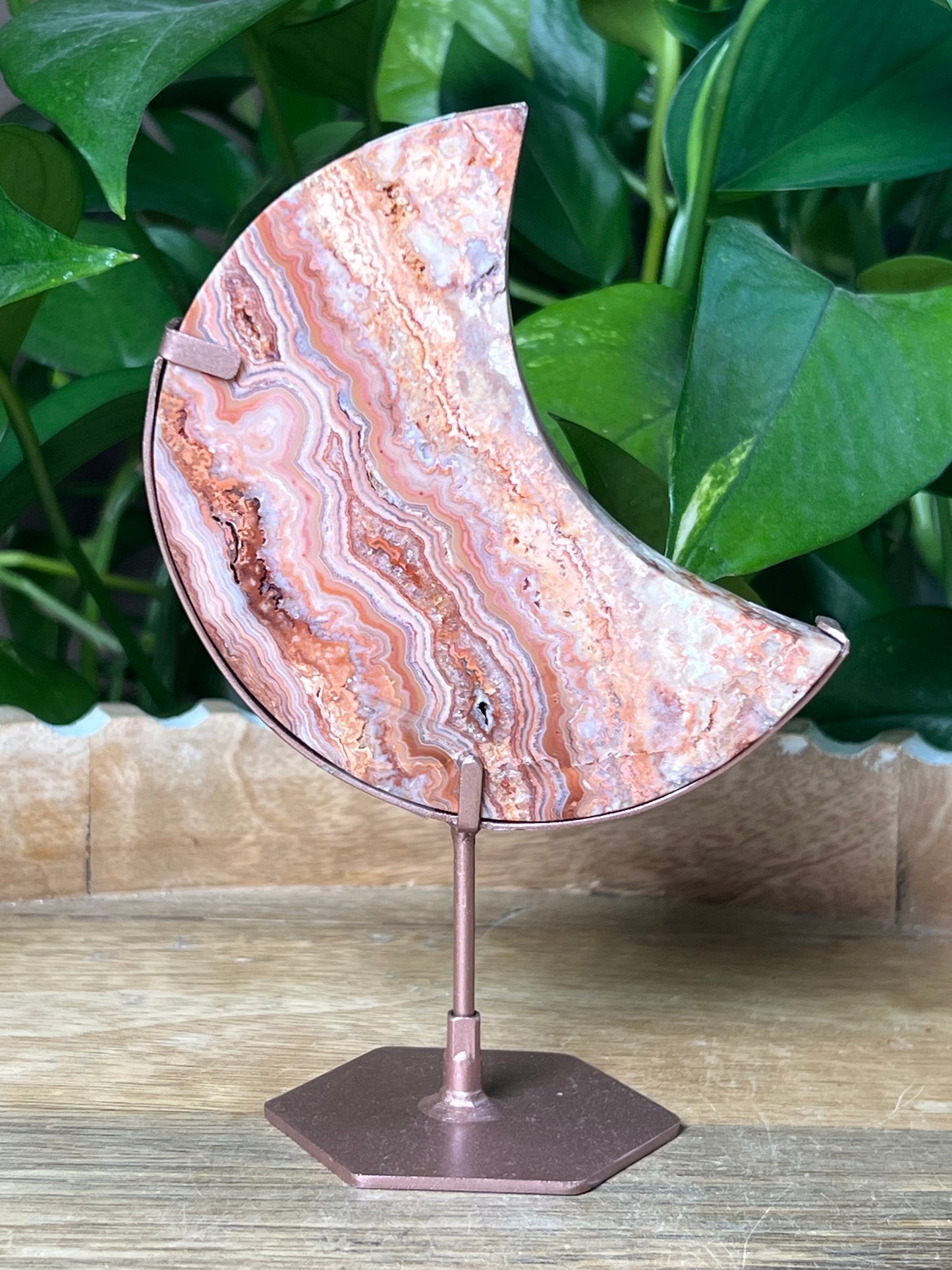 Crazy Lace Agate Moon