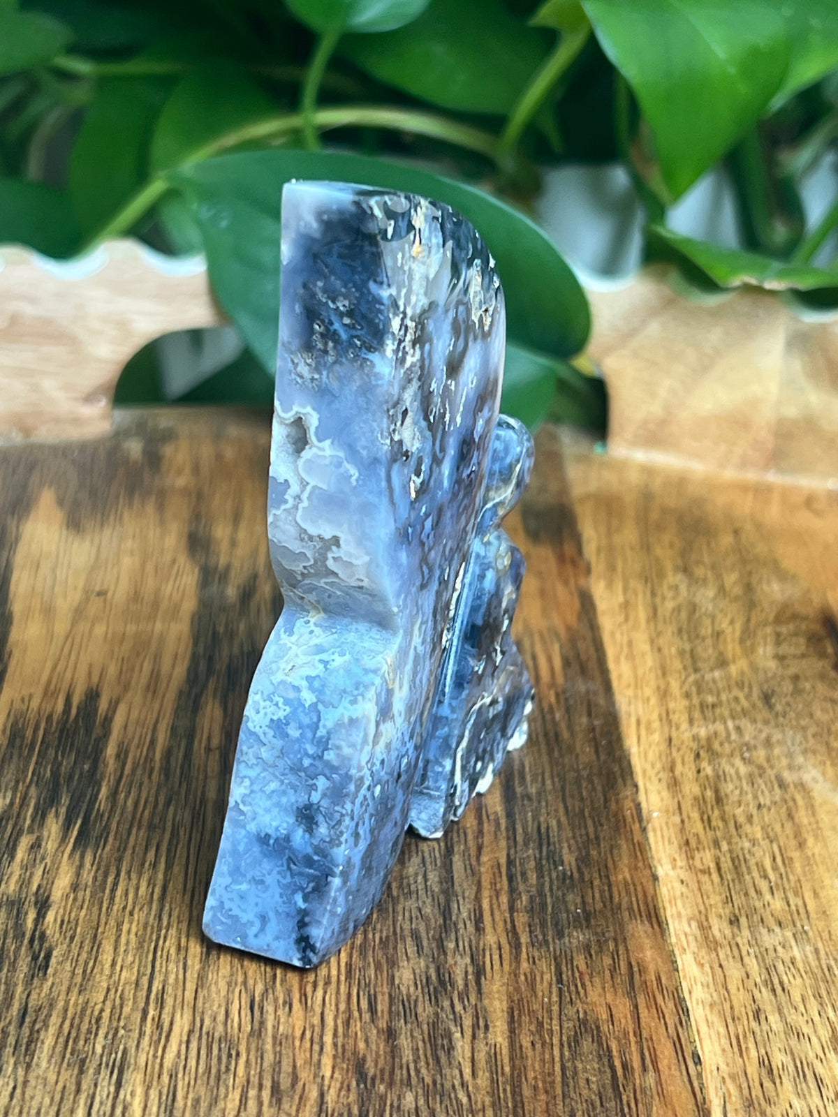 Blue Plume Agate Fairy: KK