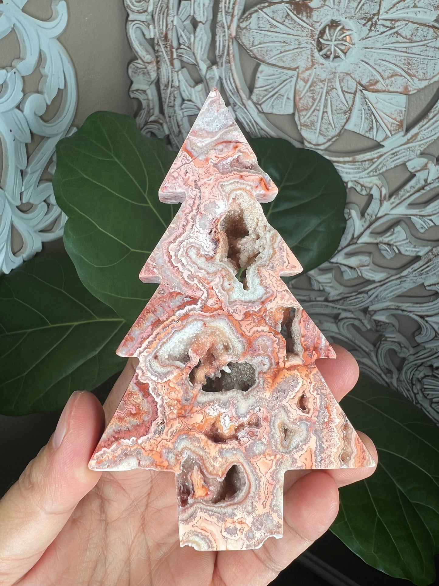 Crazy Lace Agate Tree