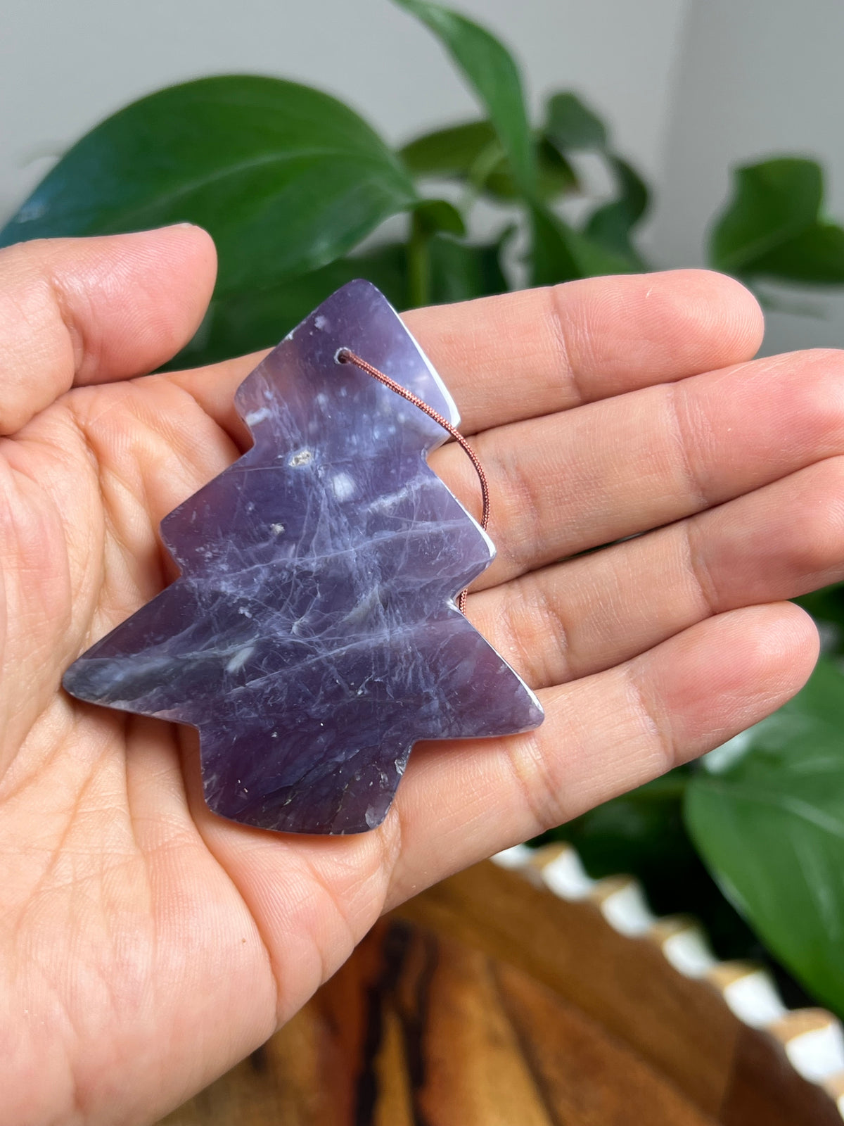 Purple Chalcedony Ornament Tree: CH