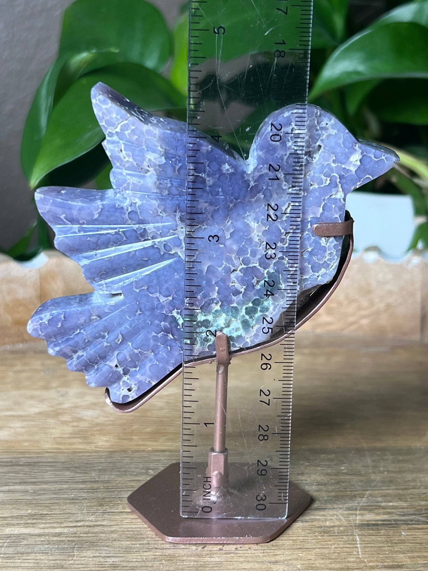 Grape Agate Bird