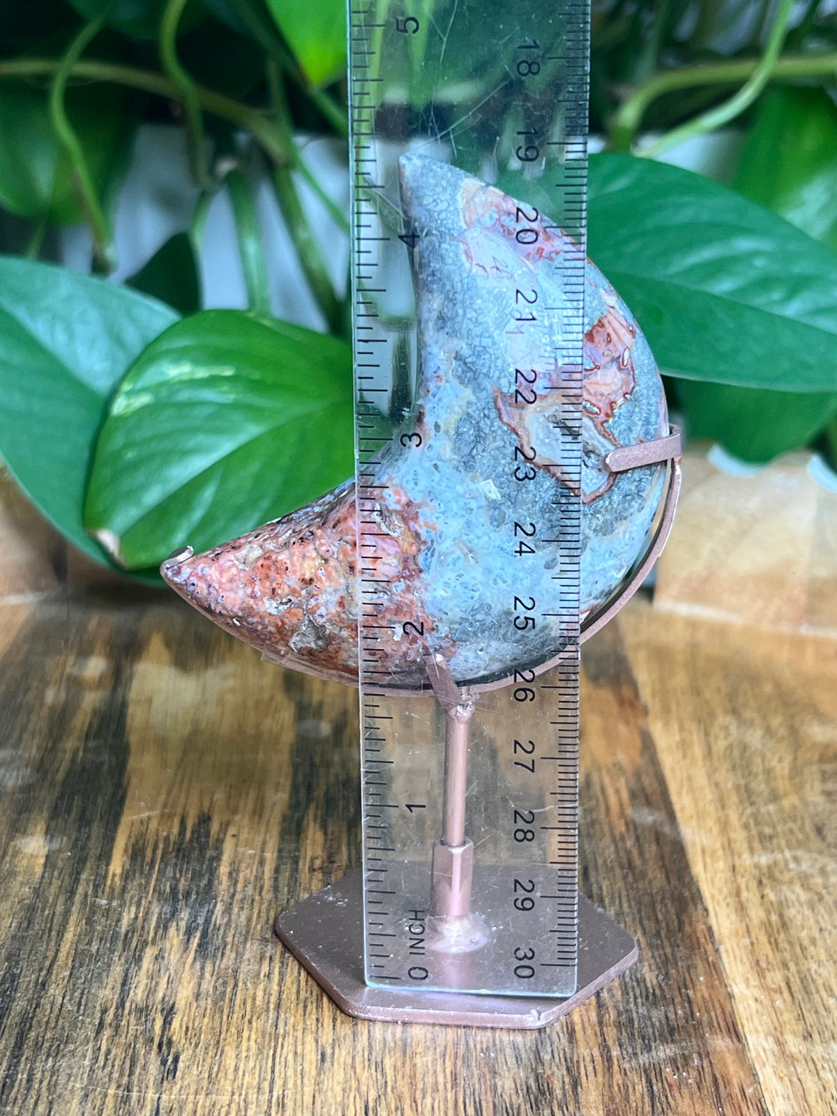Marcasite Mini Puffy Moon: DV
