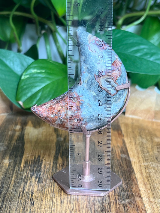 Marcasite Mini Puffy Moon: DV