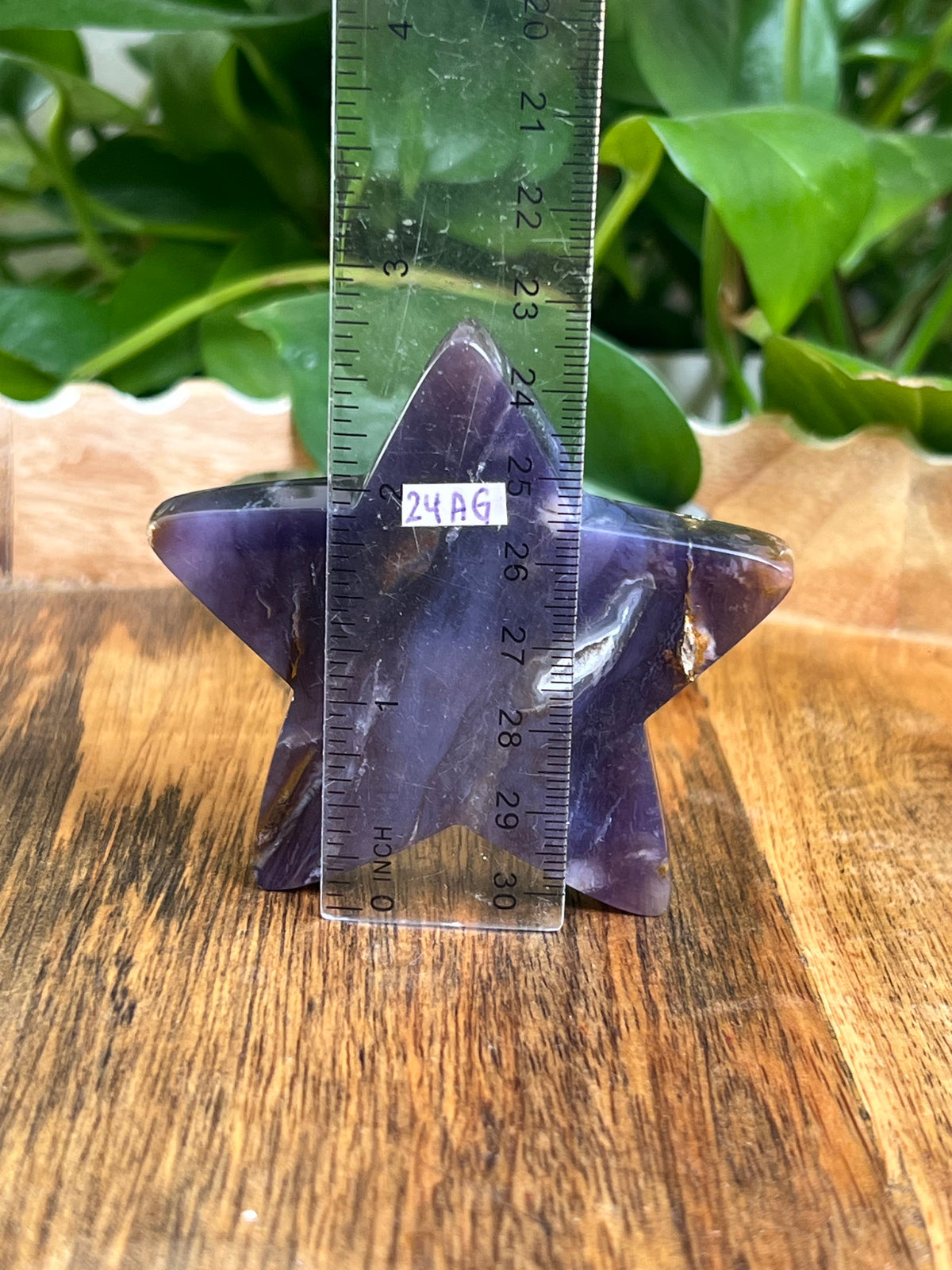 Purple Chalcedony Star: AG
