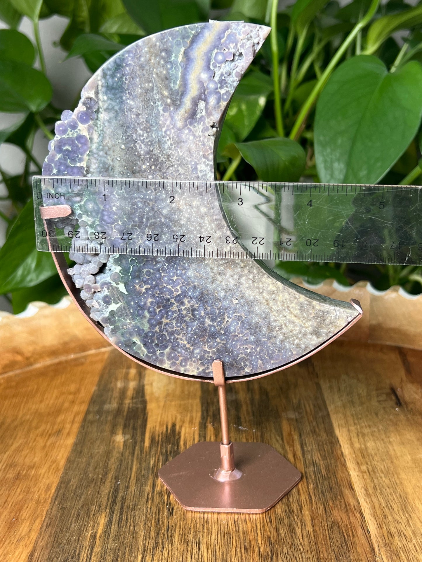 Grape Agate Moon