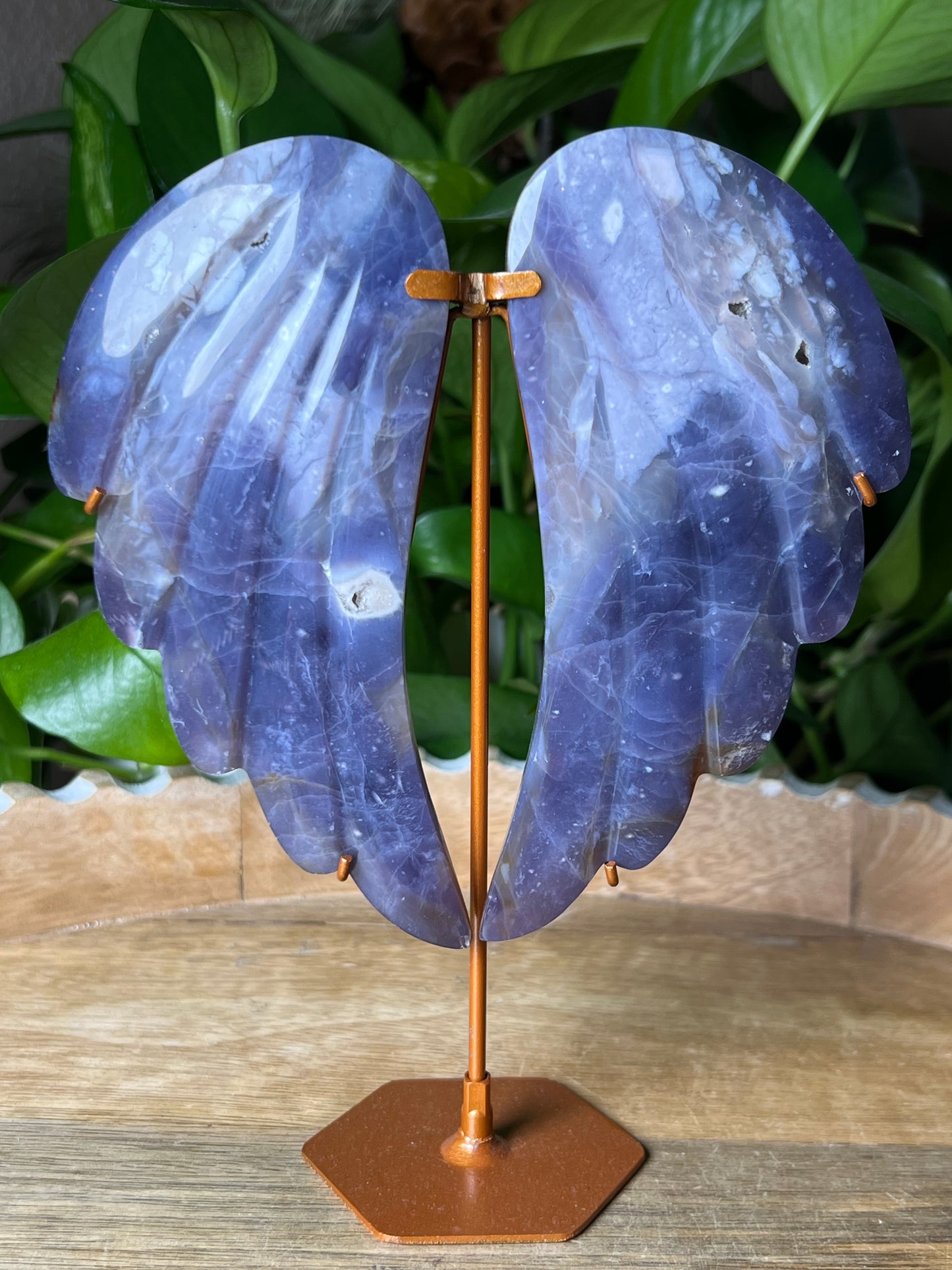 Purple Chalcedony Wings