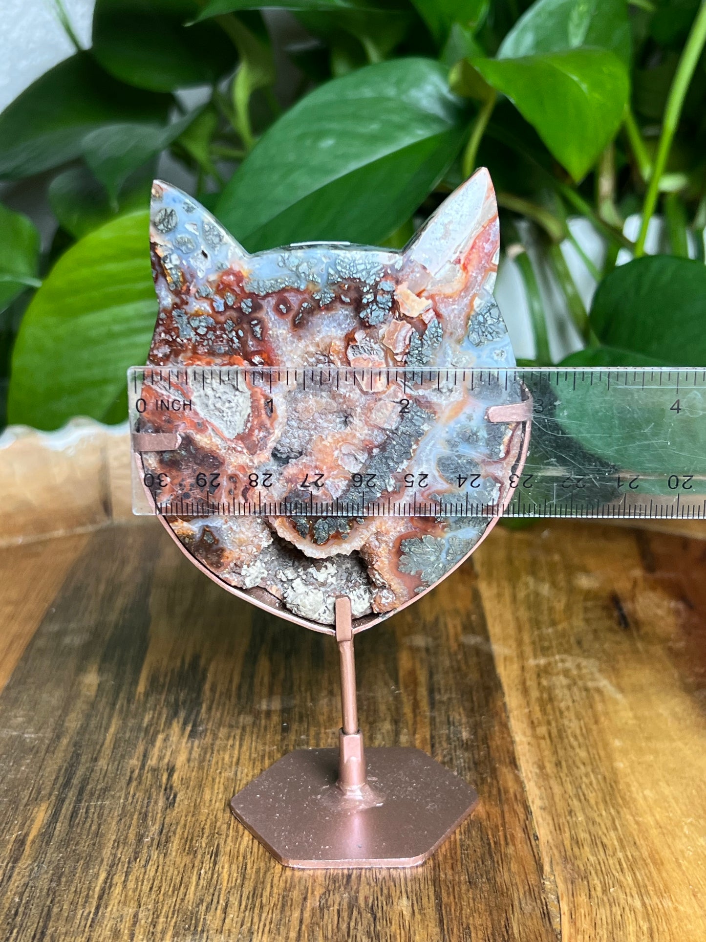 Marcasite Cat Head Ki