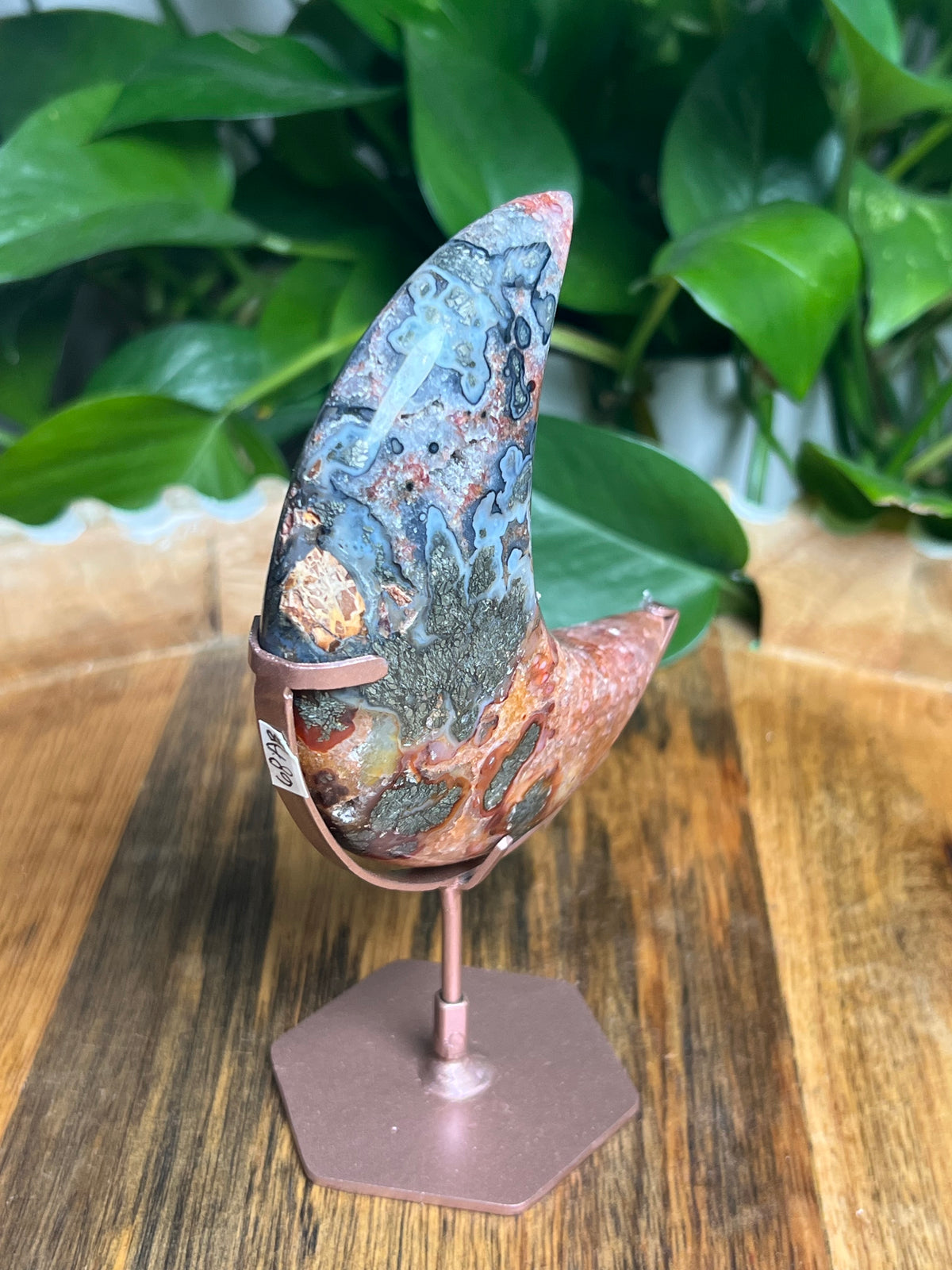 Marcasite Puffy Moon: AB