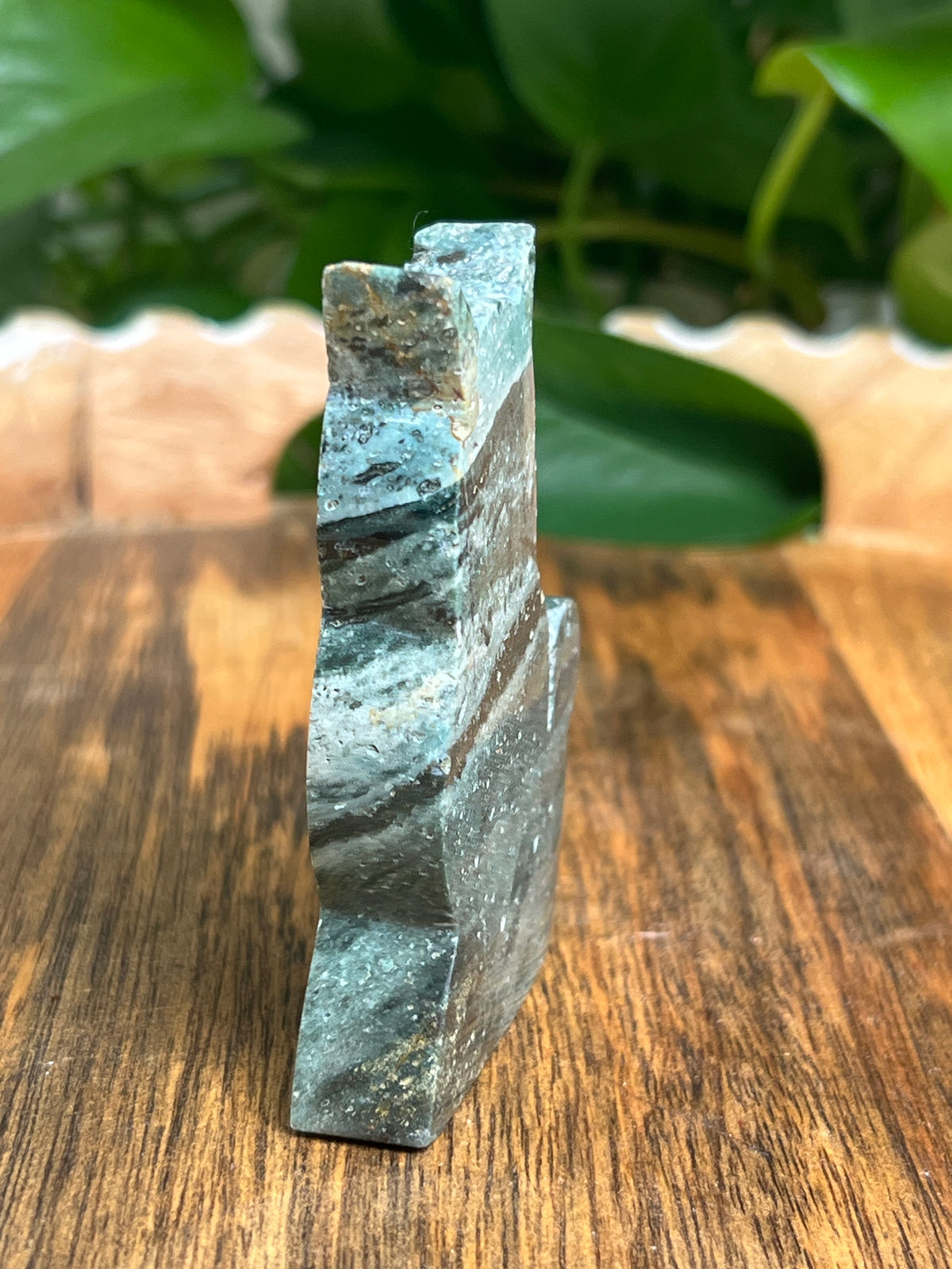 Blue Green Jasper Cat: HB
