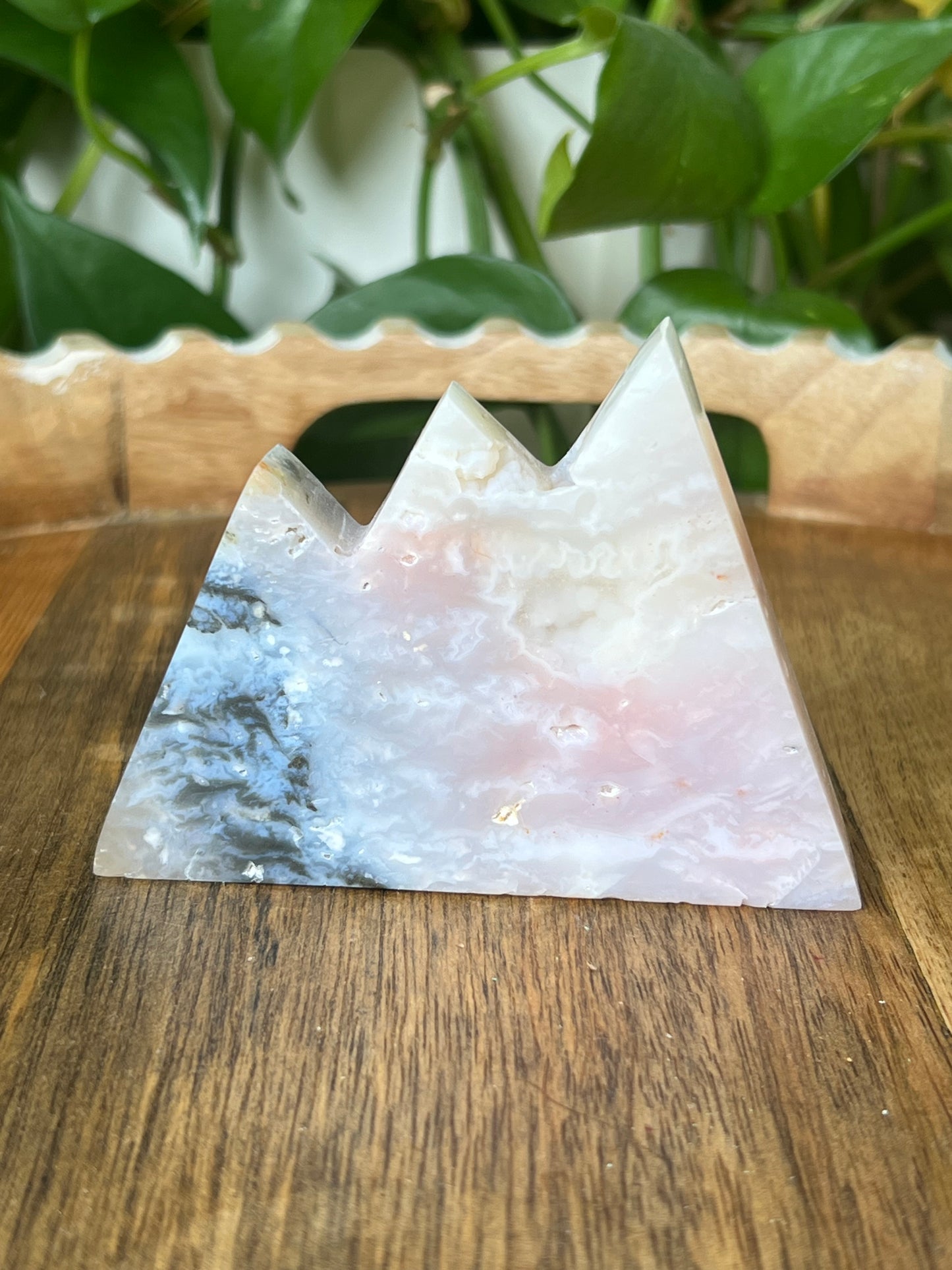 Rainbow Plume Agate Mountain