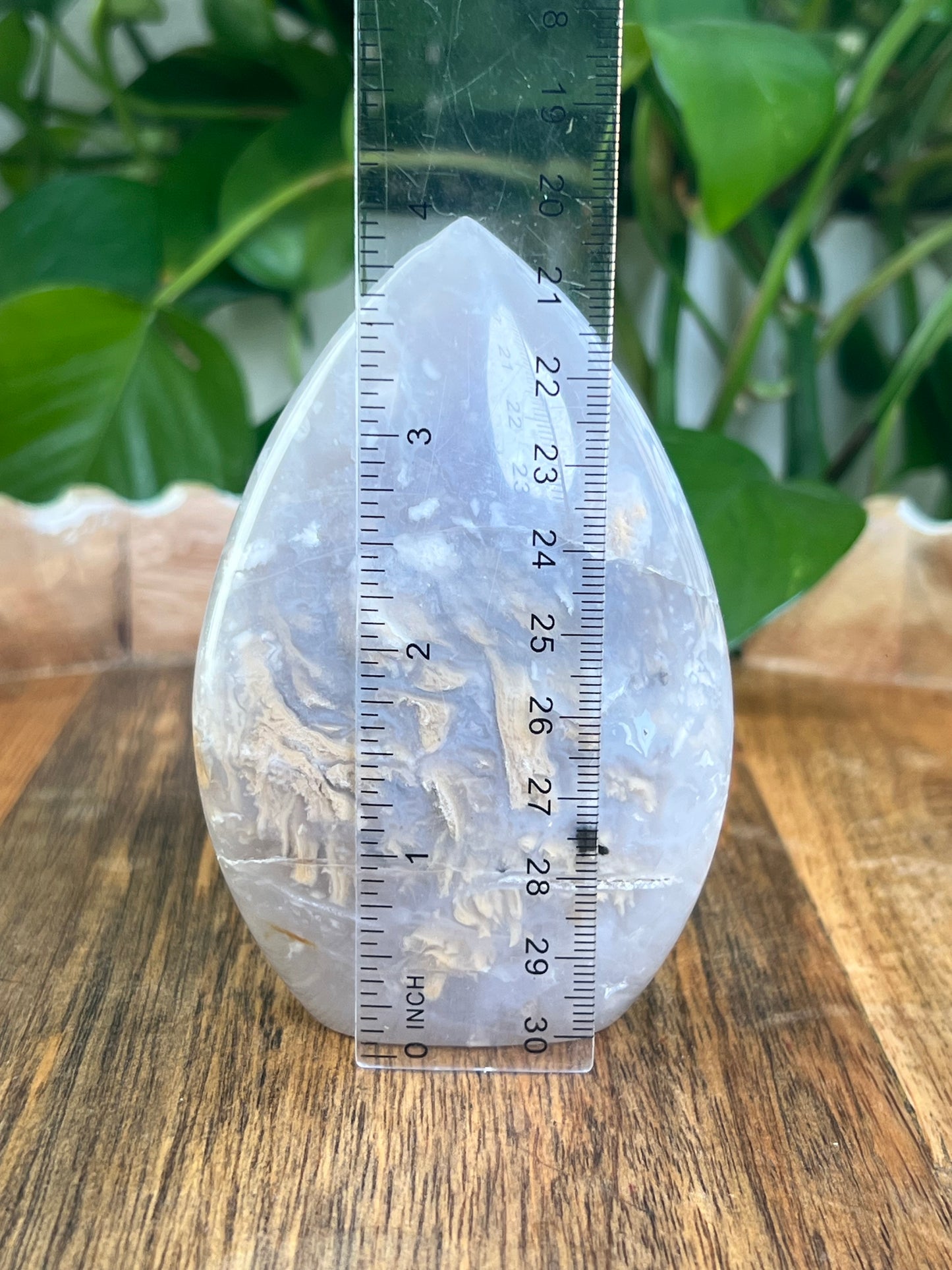 Dendritic Tiger Agate Flame: AA
