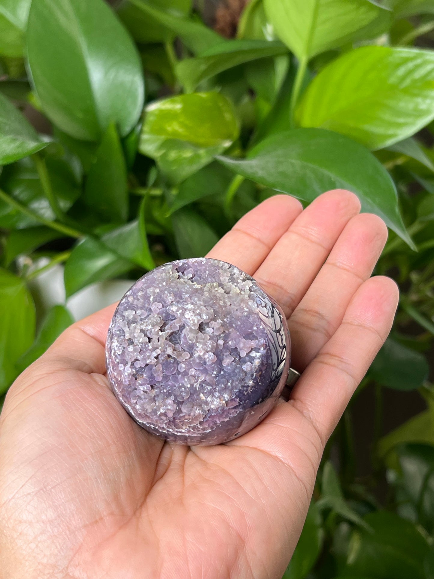 Grape Agate Sphere
