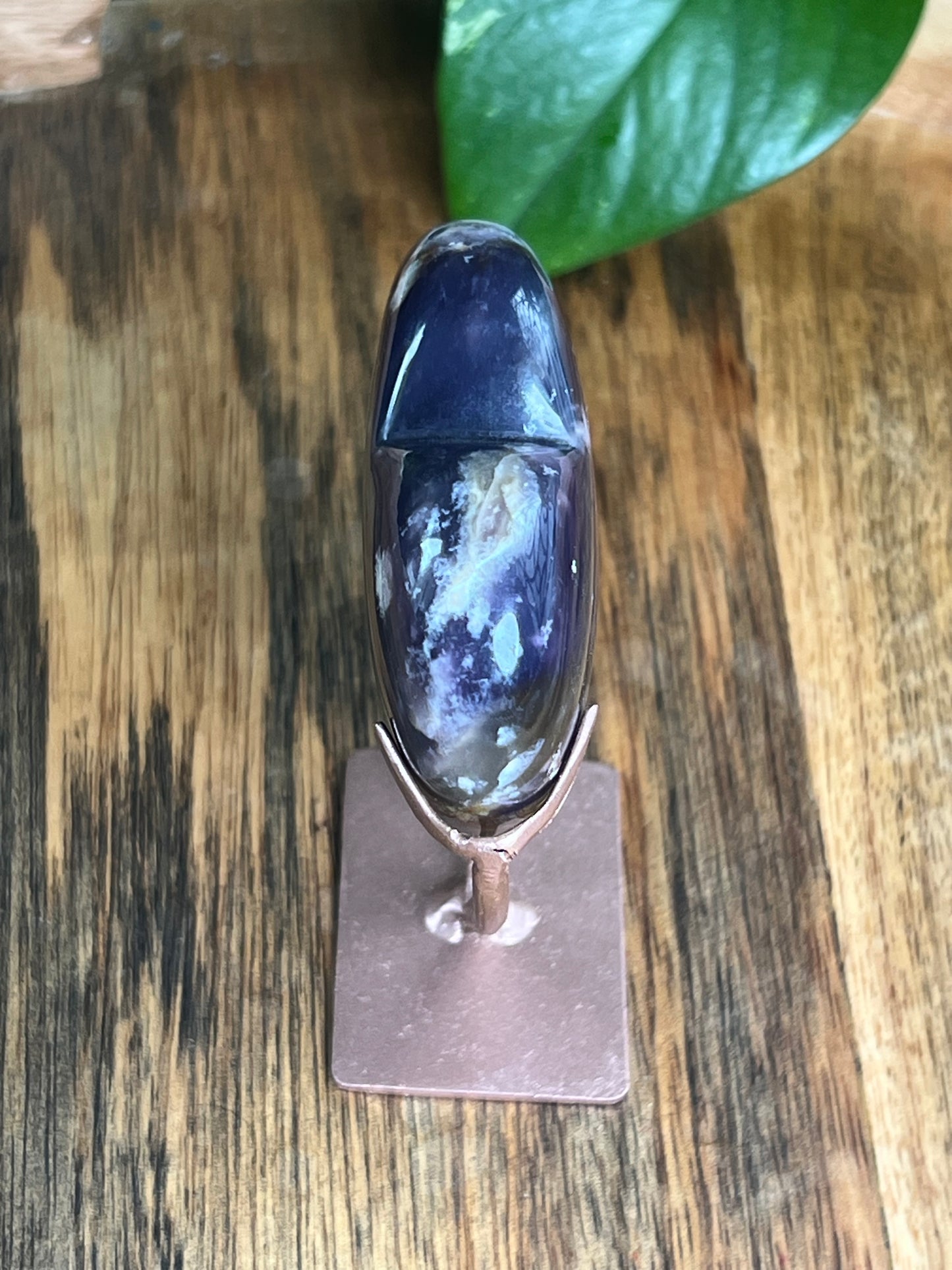 Purple Chalcedony Heart: MM