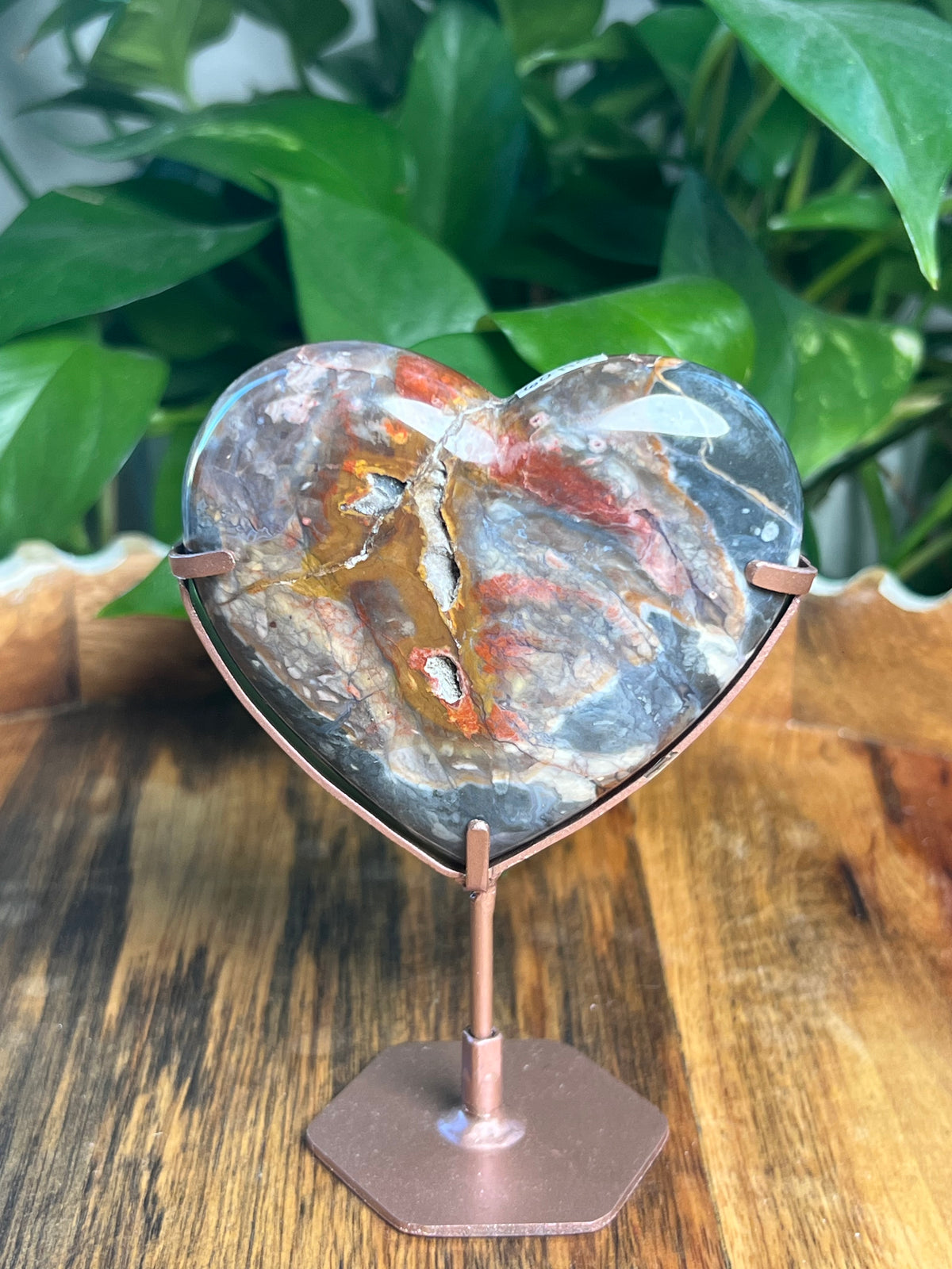 River Jasper Heart: NQ