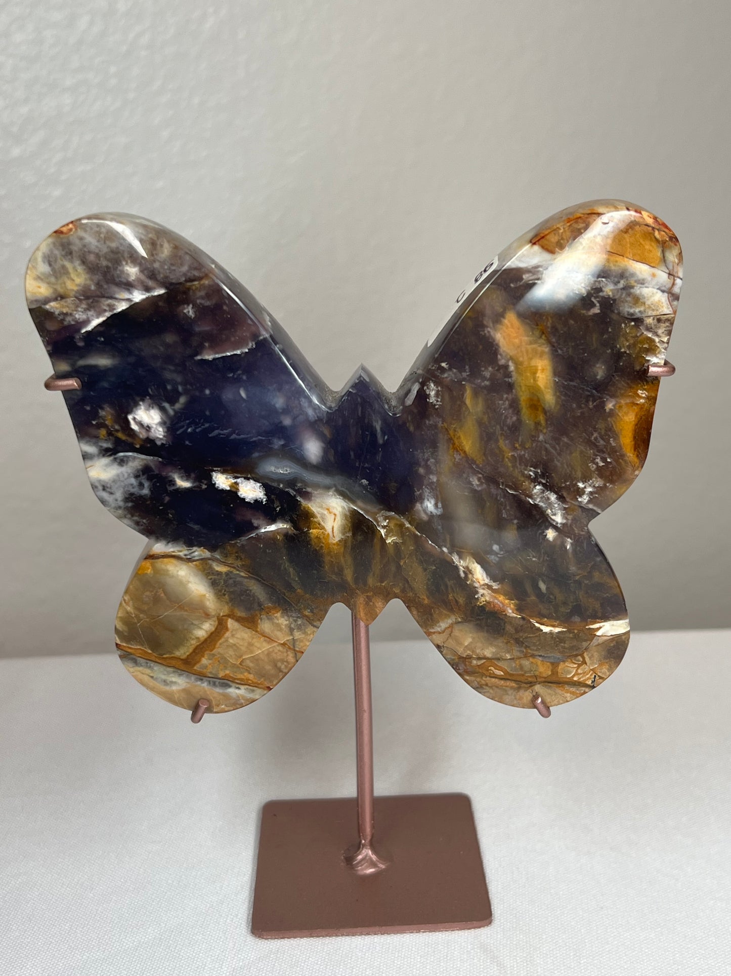 Purple Chalcedony Butterfly