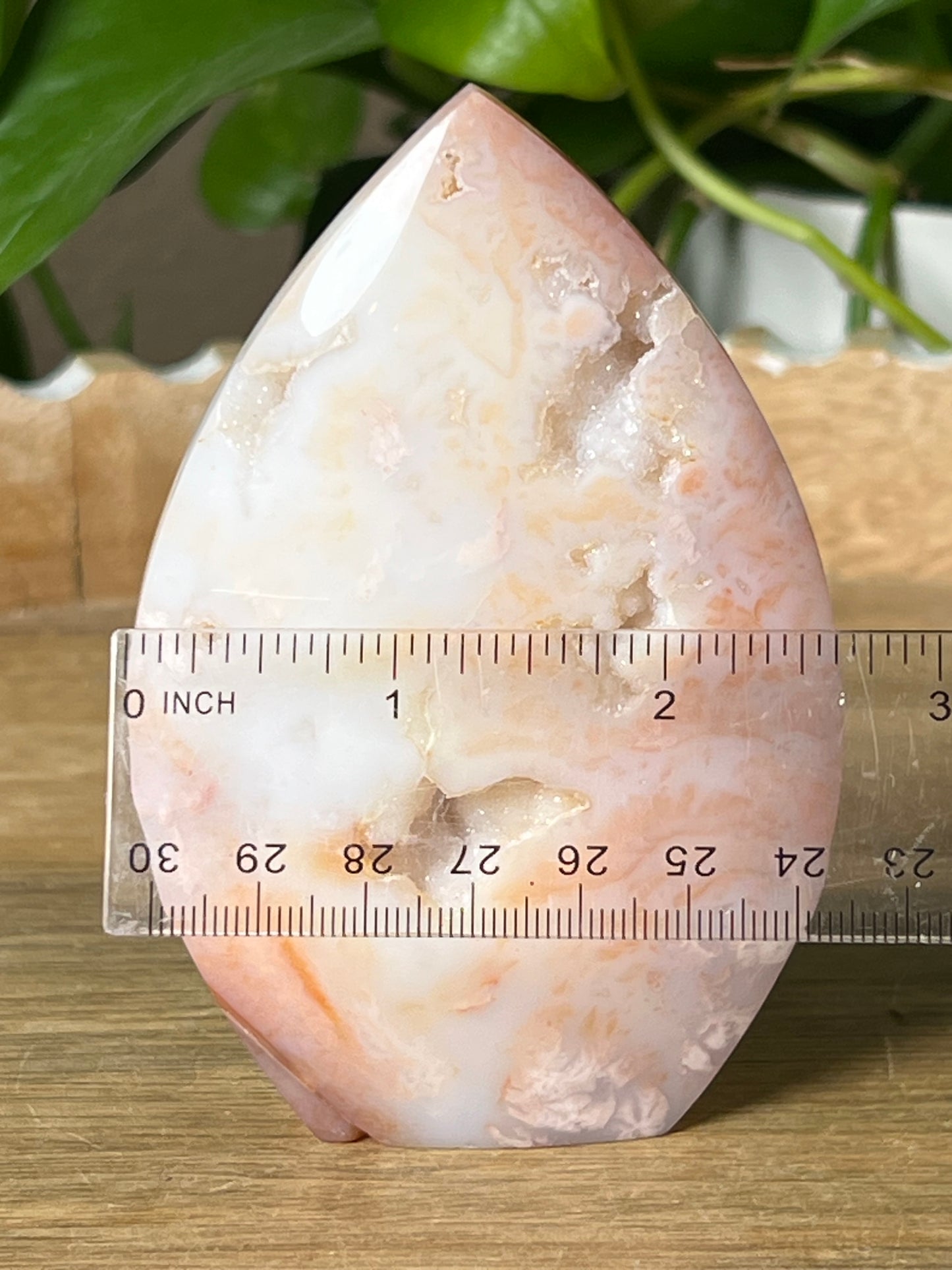Pink Carnelian Flame