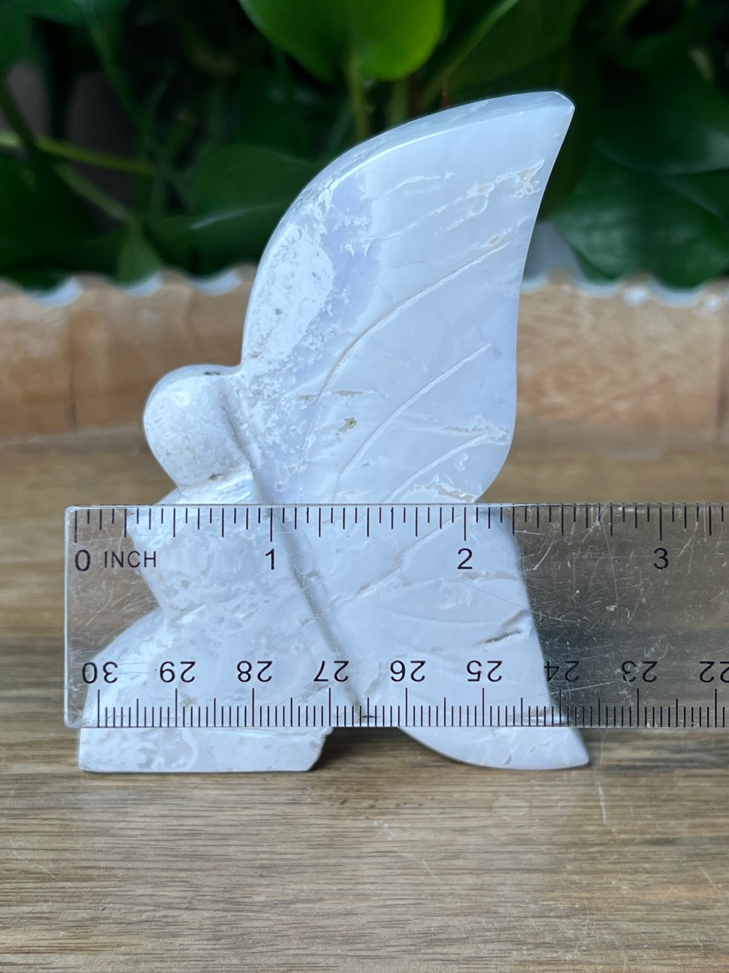 White Plume Agate Fairy