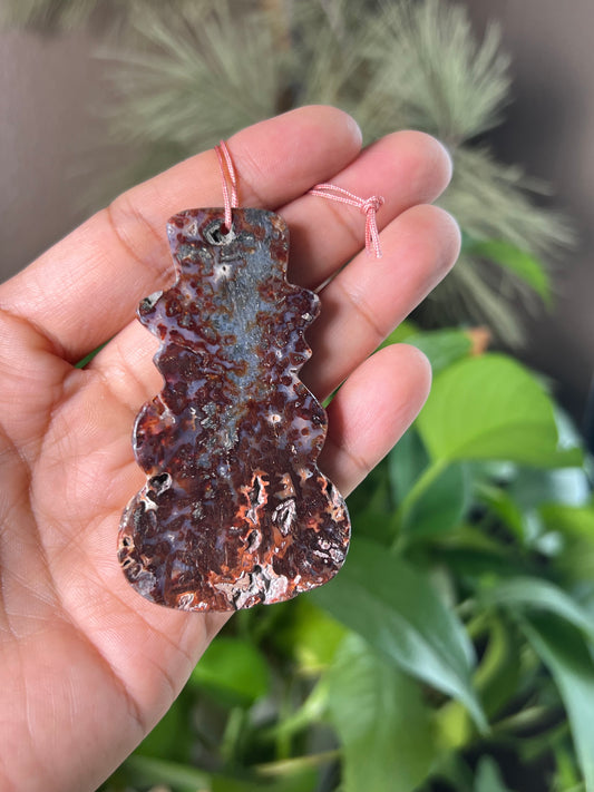 Marcasite Snowman Ornament