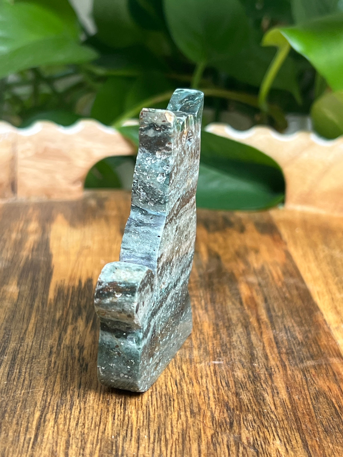 Blue Green Jasper Cat: HA